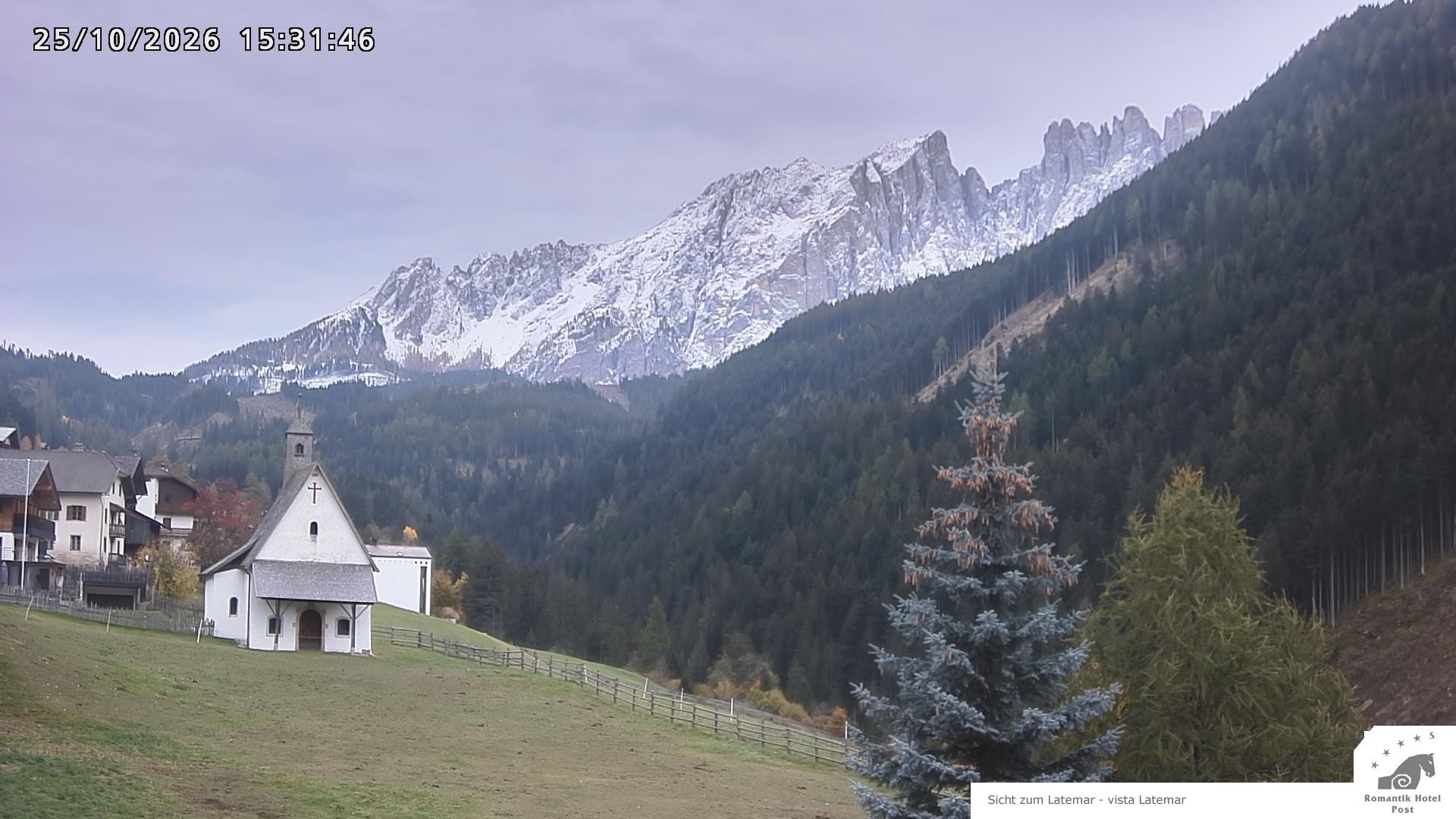 Archiv Foto Webcam Welschnofen: Romantik Hotel Post
