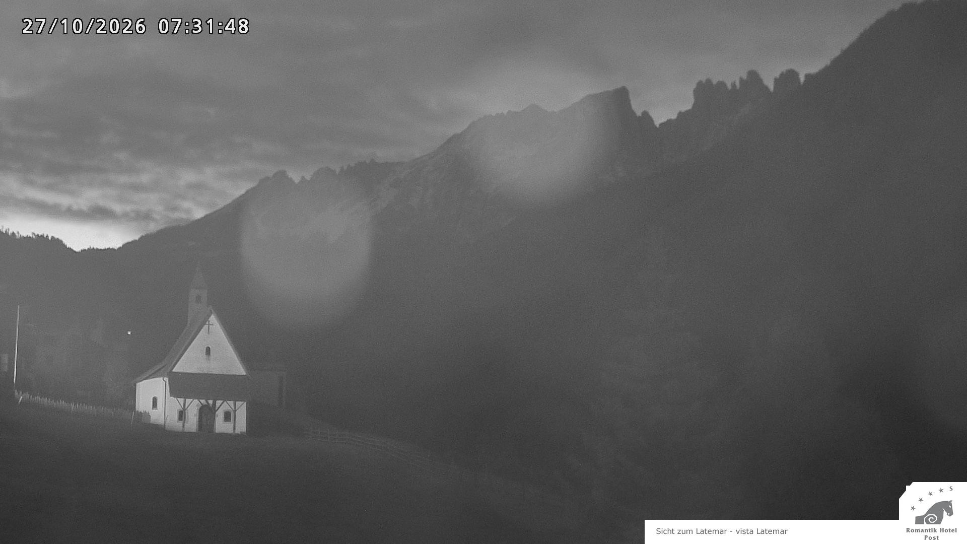 Archived image Webcam Welschnofen: Hotel Post