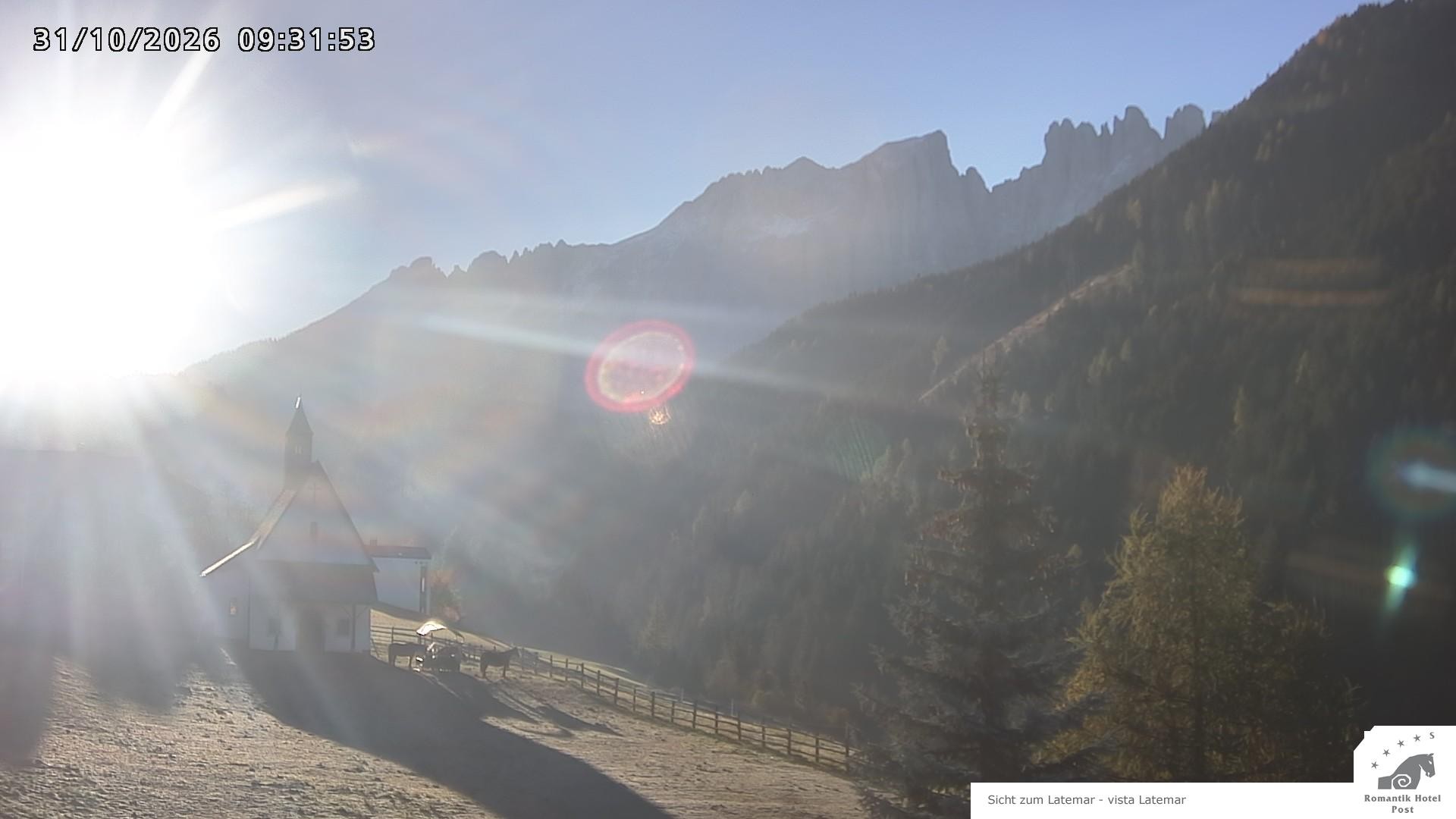 Archiv Foto Webcam Welschnofen: Romantik Hotel Post