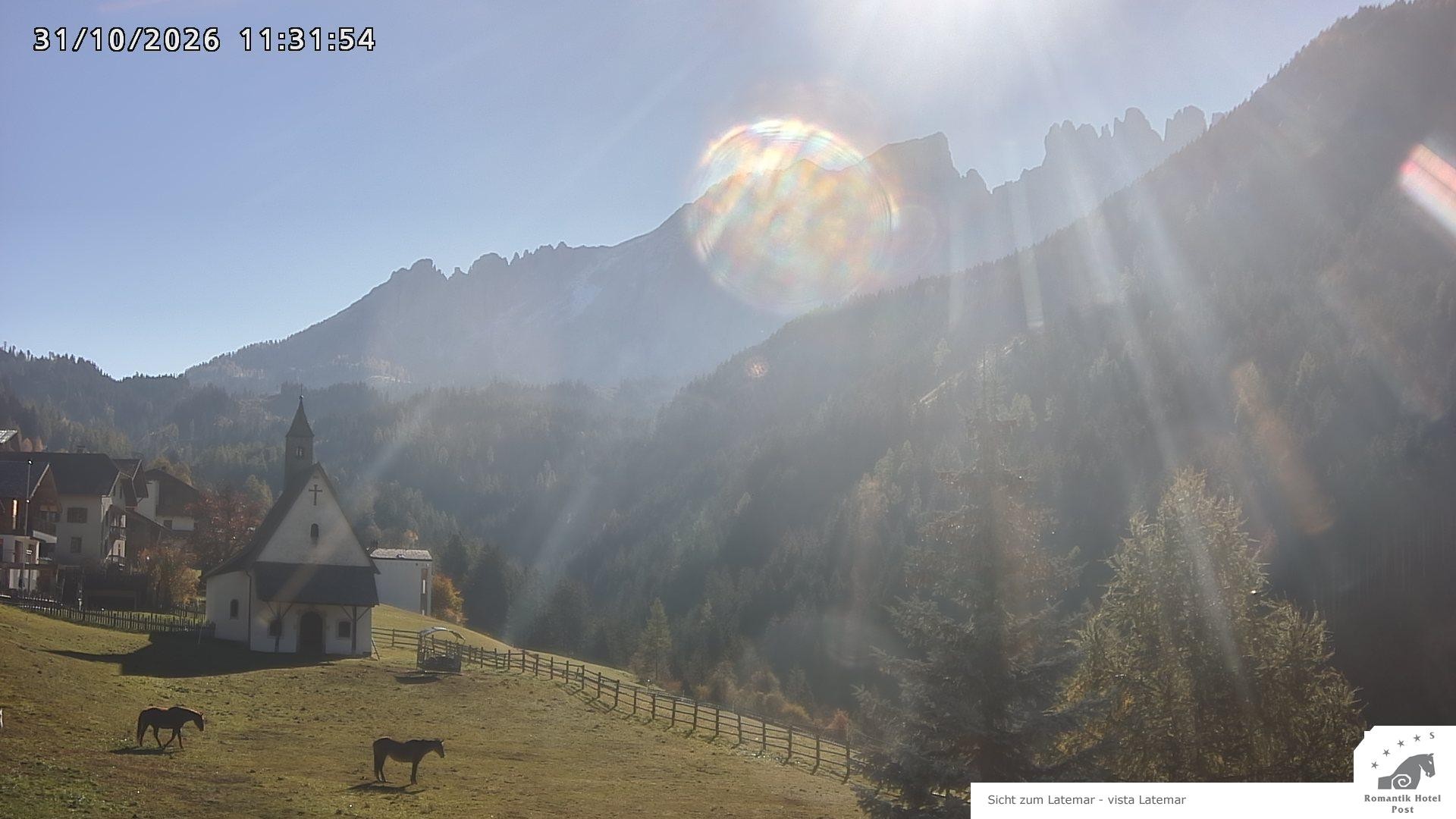 Archiv Foto Webcam Welschnofen: Romantik Hotel Post