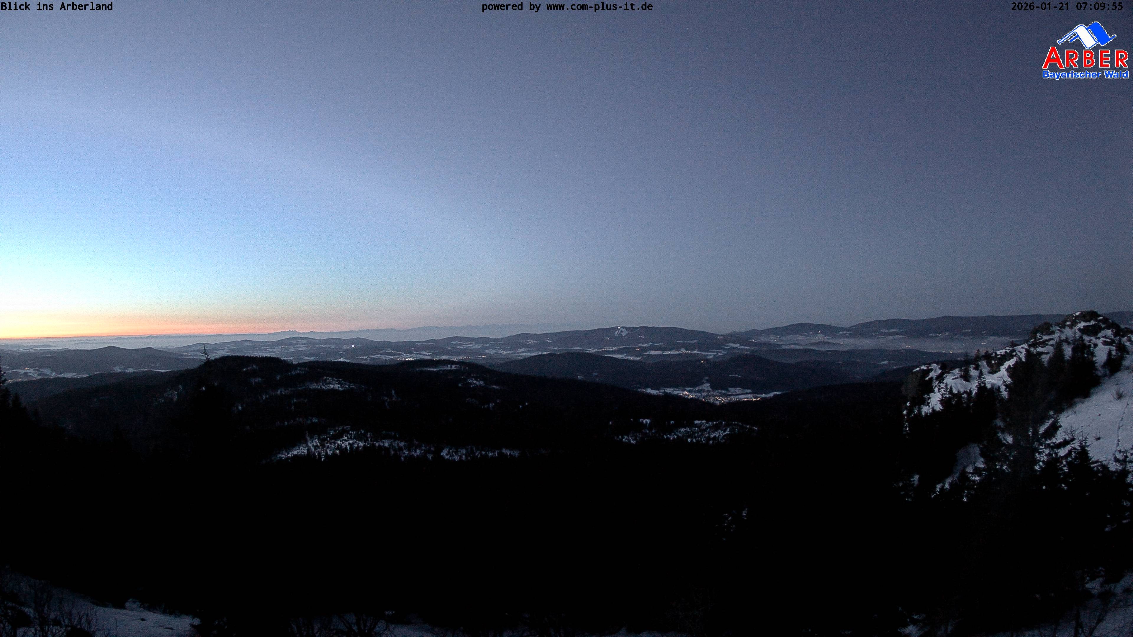 Archived image Webcam Großer Arber mountain