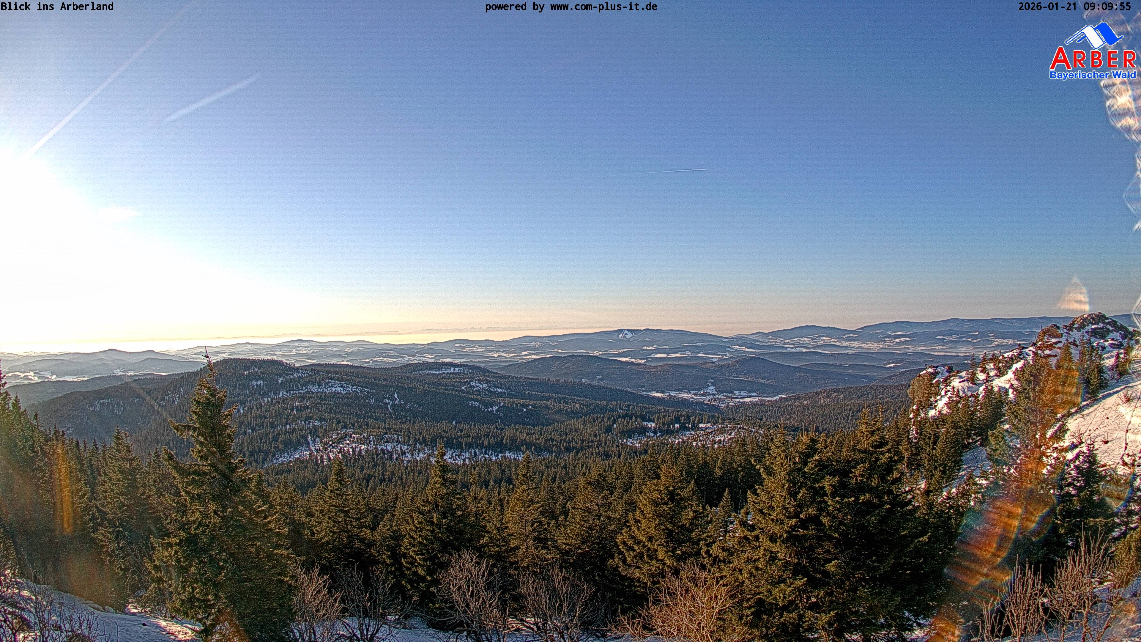Archived image Webcam Großer Arber mountain