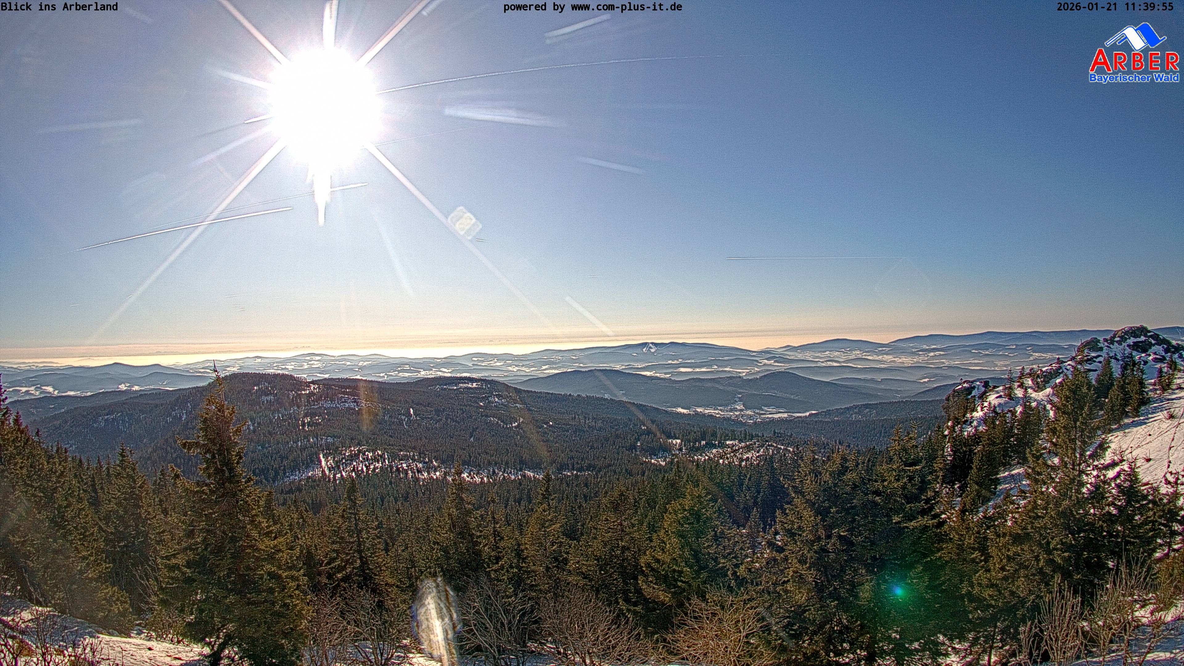 Archived image Webcam Großer Arber mountain