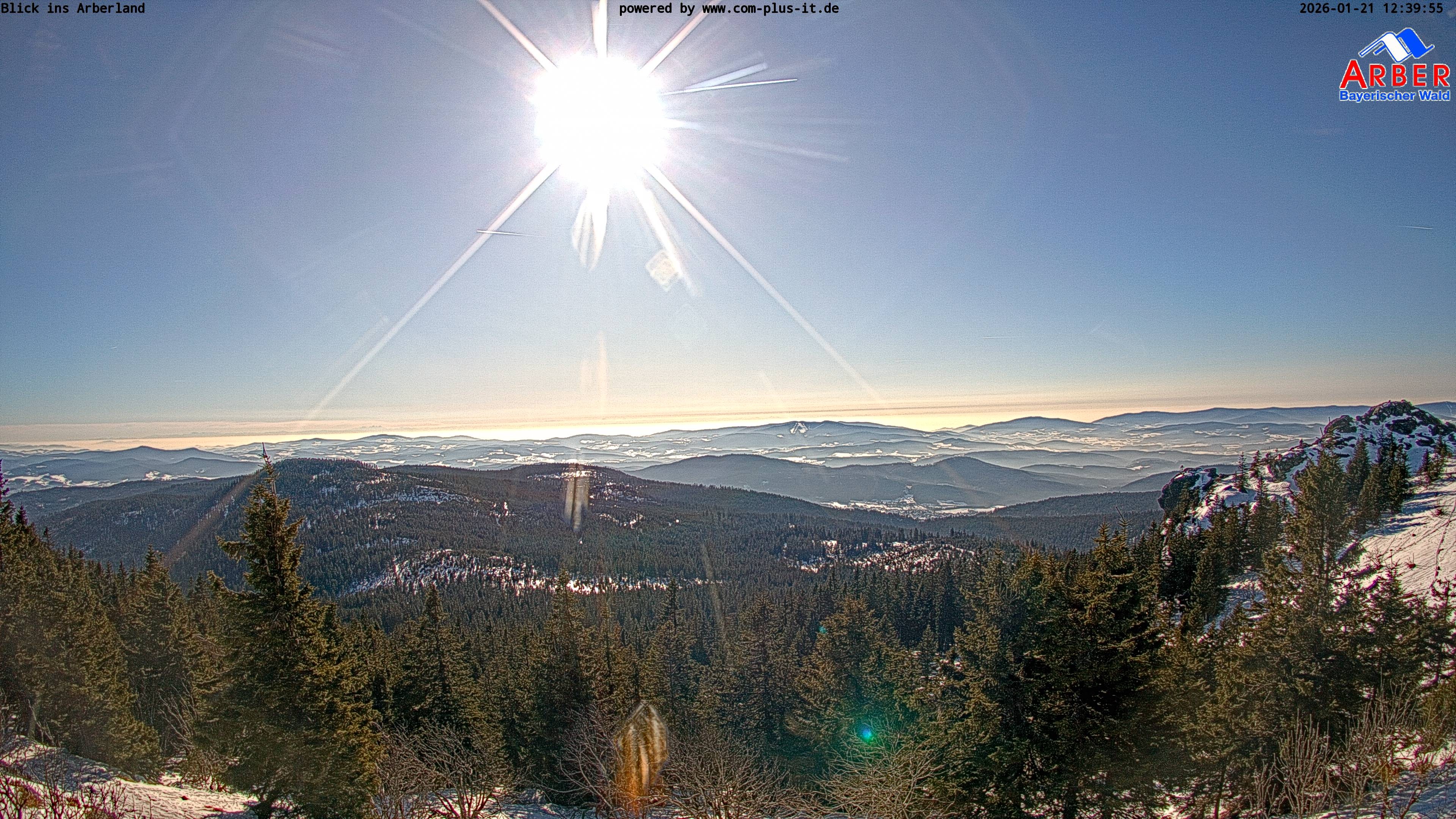 Archived image Webcam Großer Arber mountain