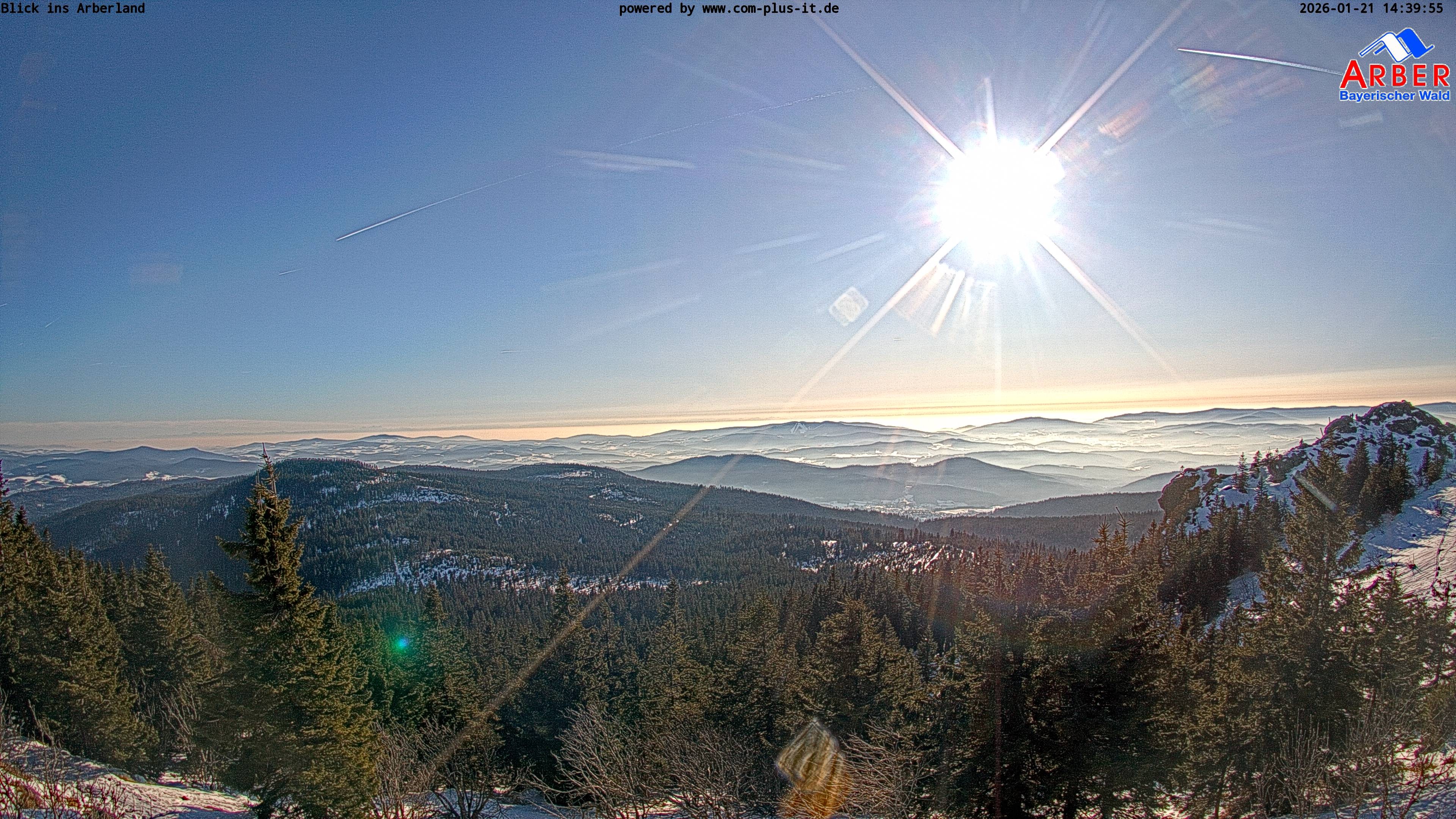 Archived image Webcam Großer Arber mountain