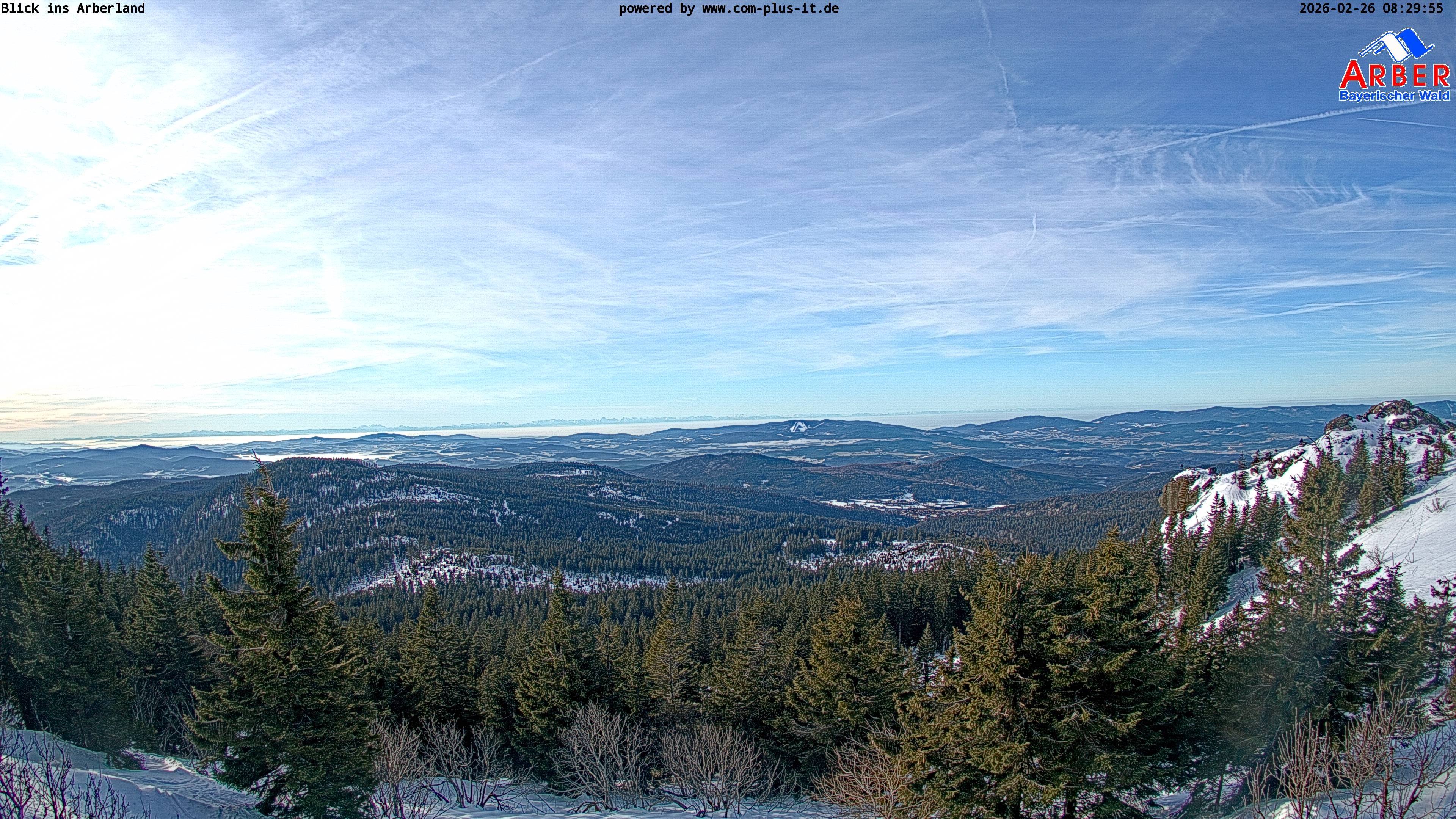 Archived image Webcam Großer Arber mountain