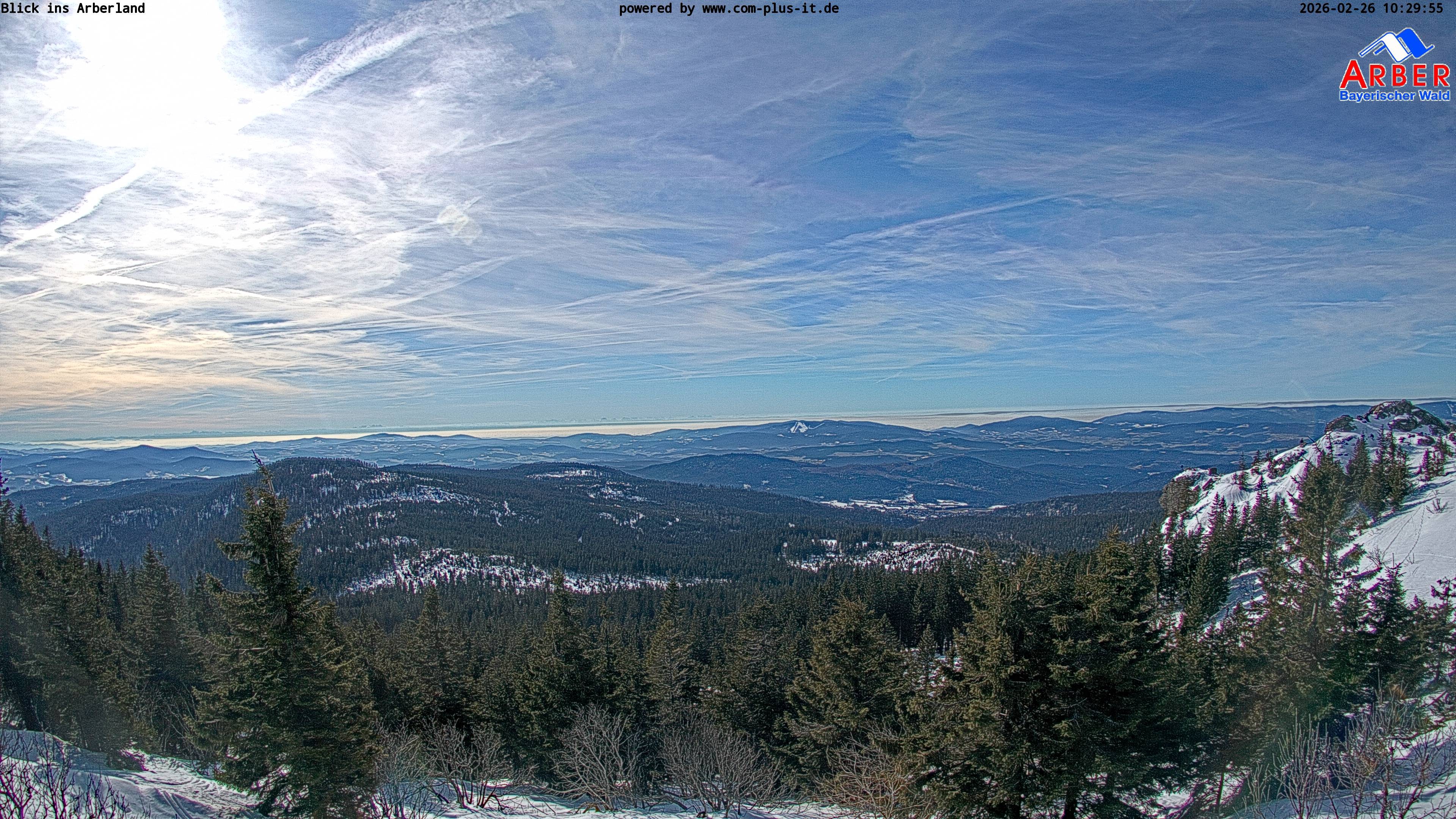 Archived image Webcam Großer Arber mountain