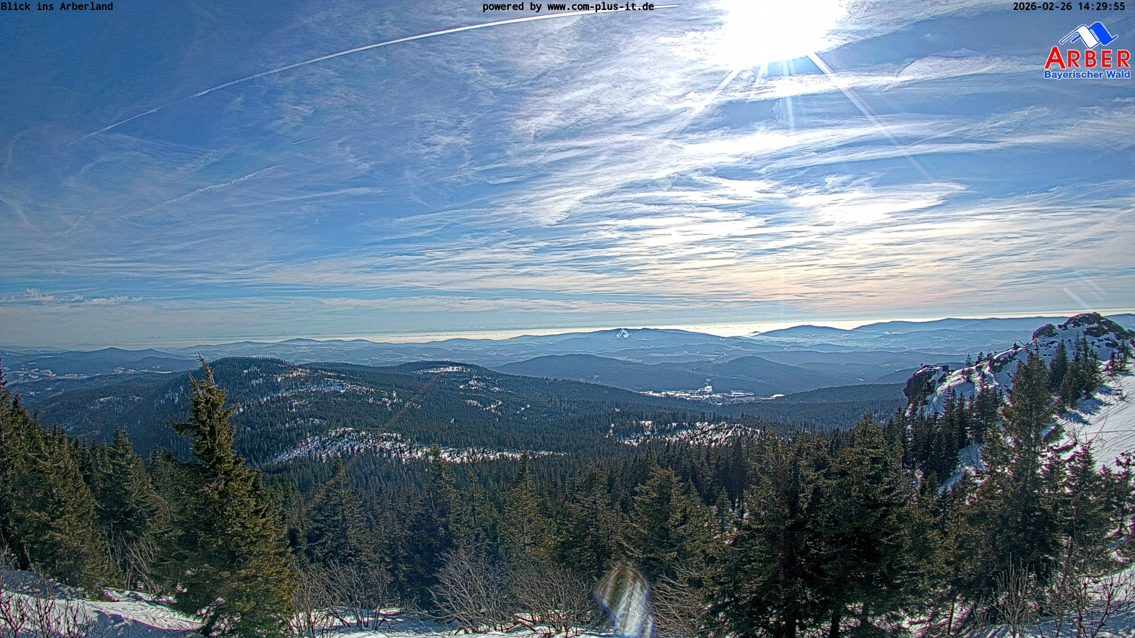 Archived image Webcam Großer Arber mountain