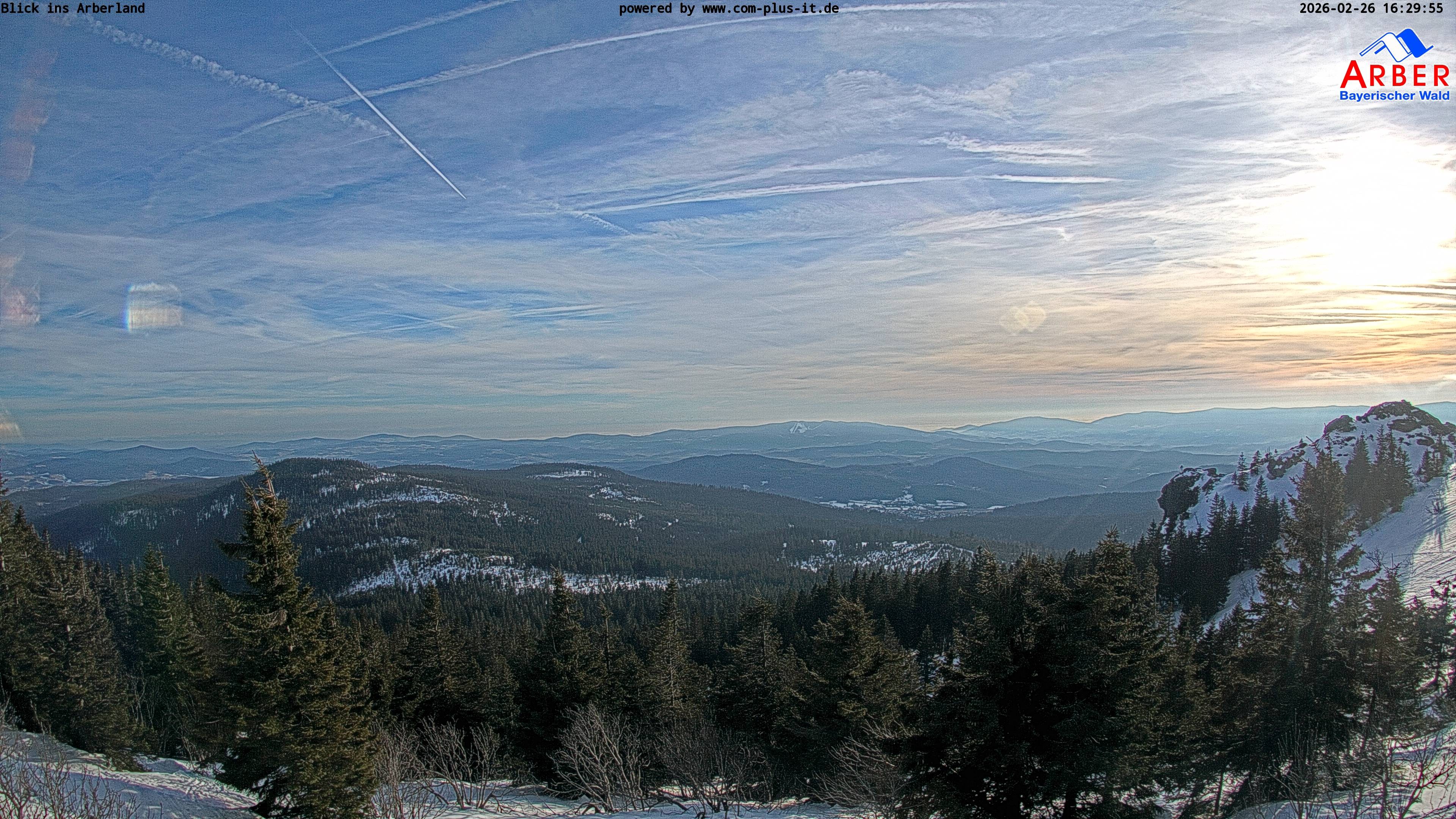 Archived image Webcam Großer Arber mountain