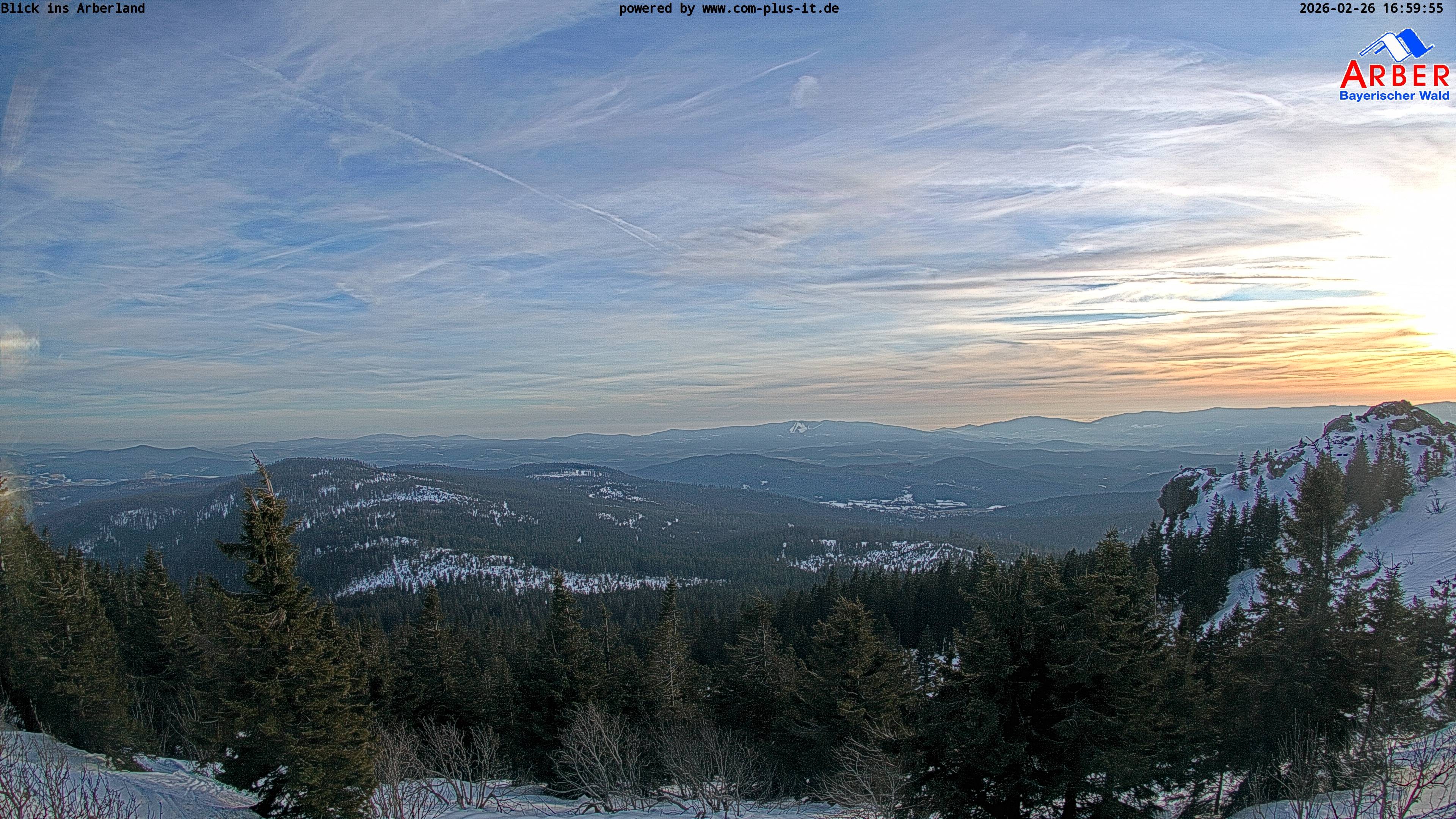 Archived image Webcam Großer Arber mountain