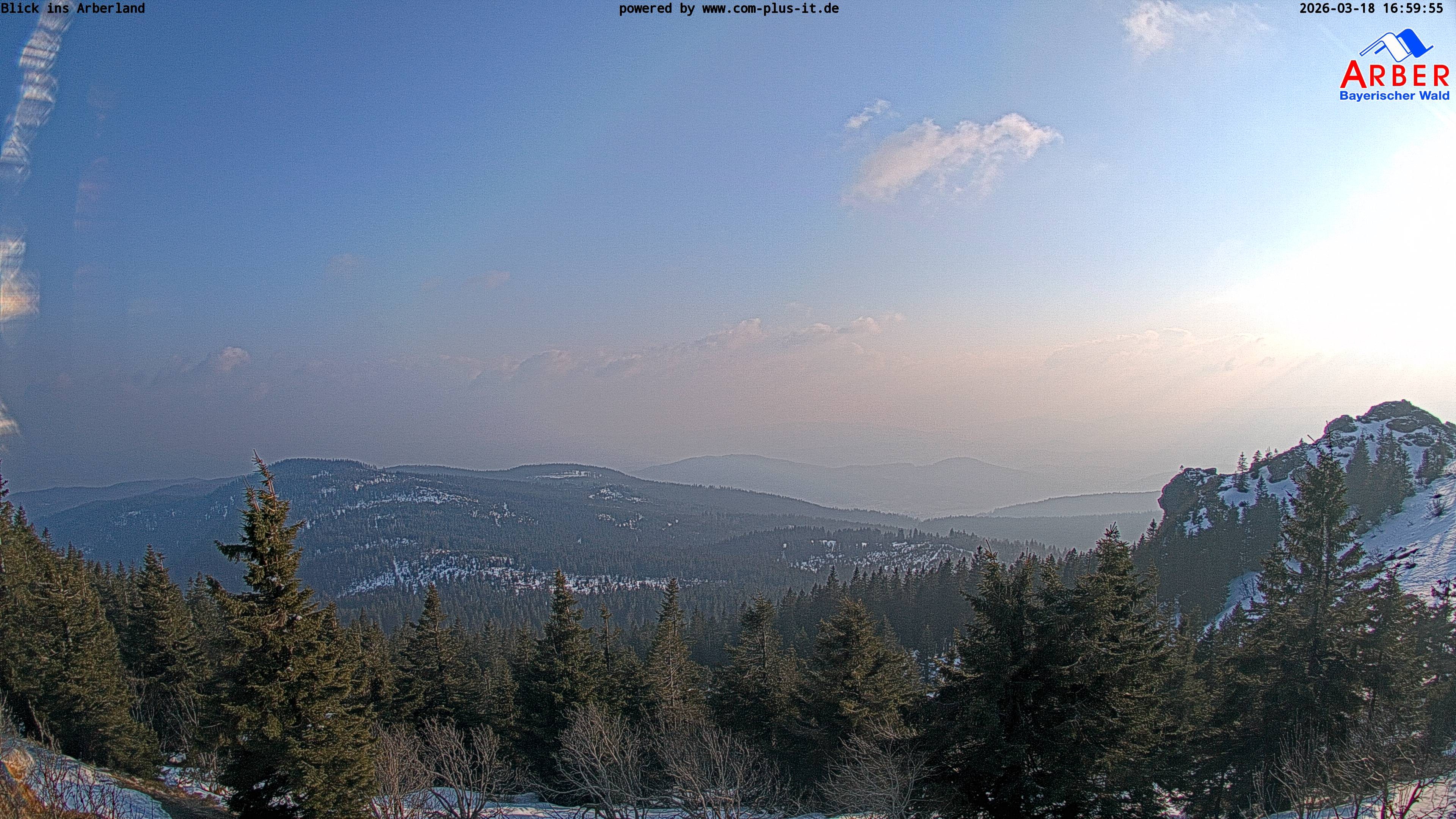 Archived image Webcam Großer Arber mountain