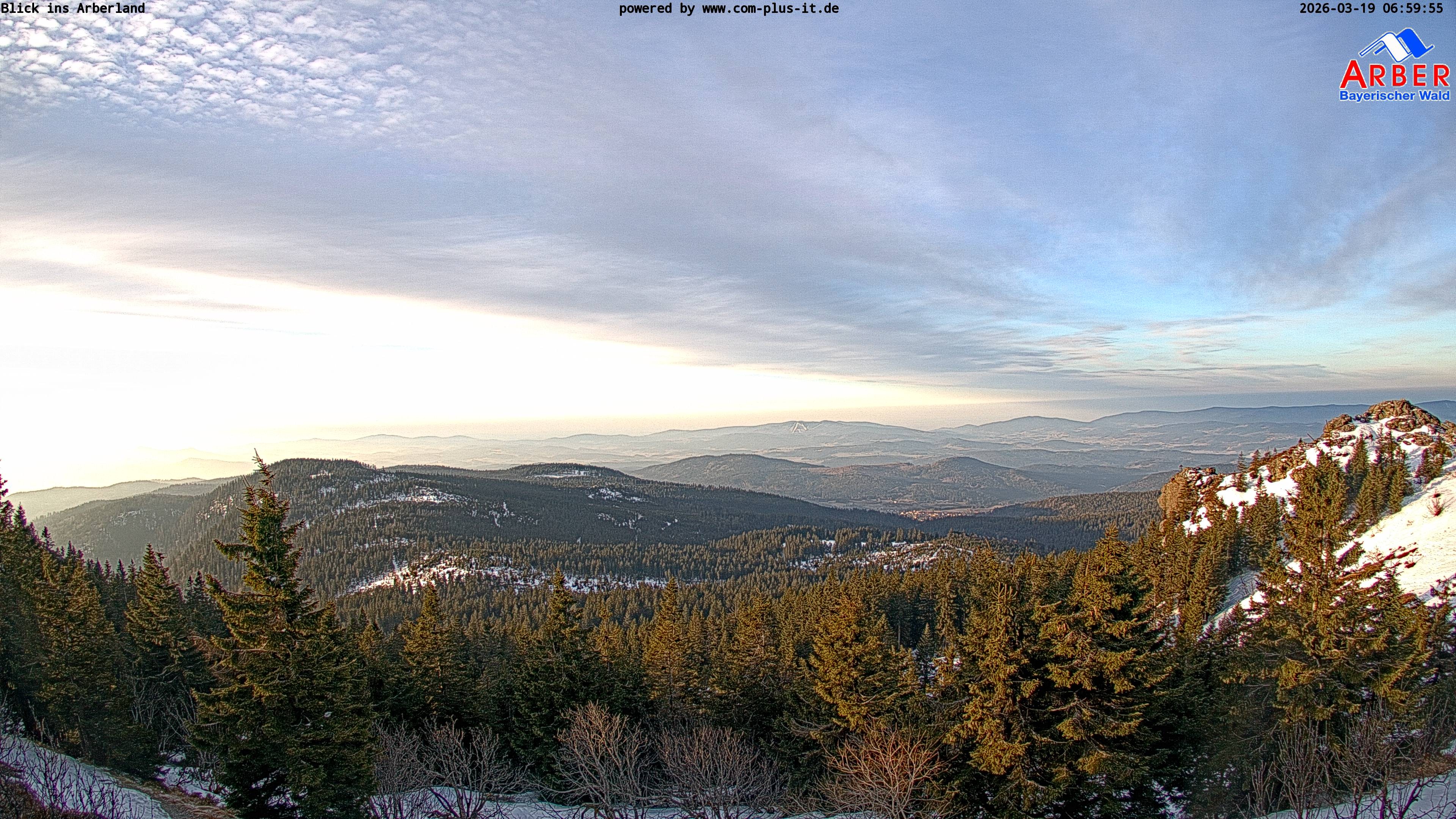 Archived image Webcam Großer Arber mountain