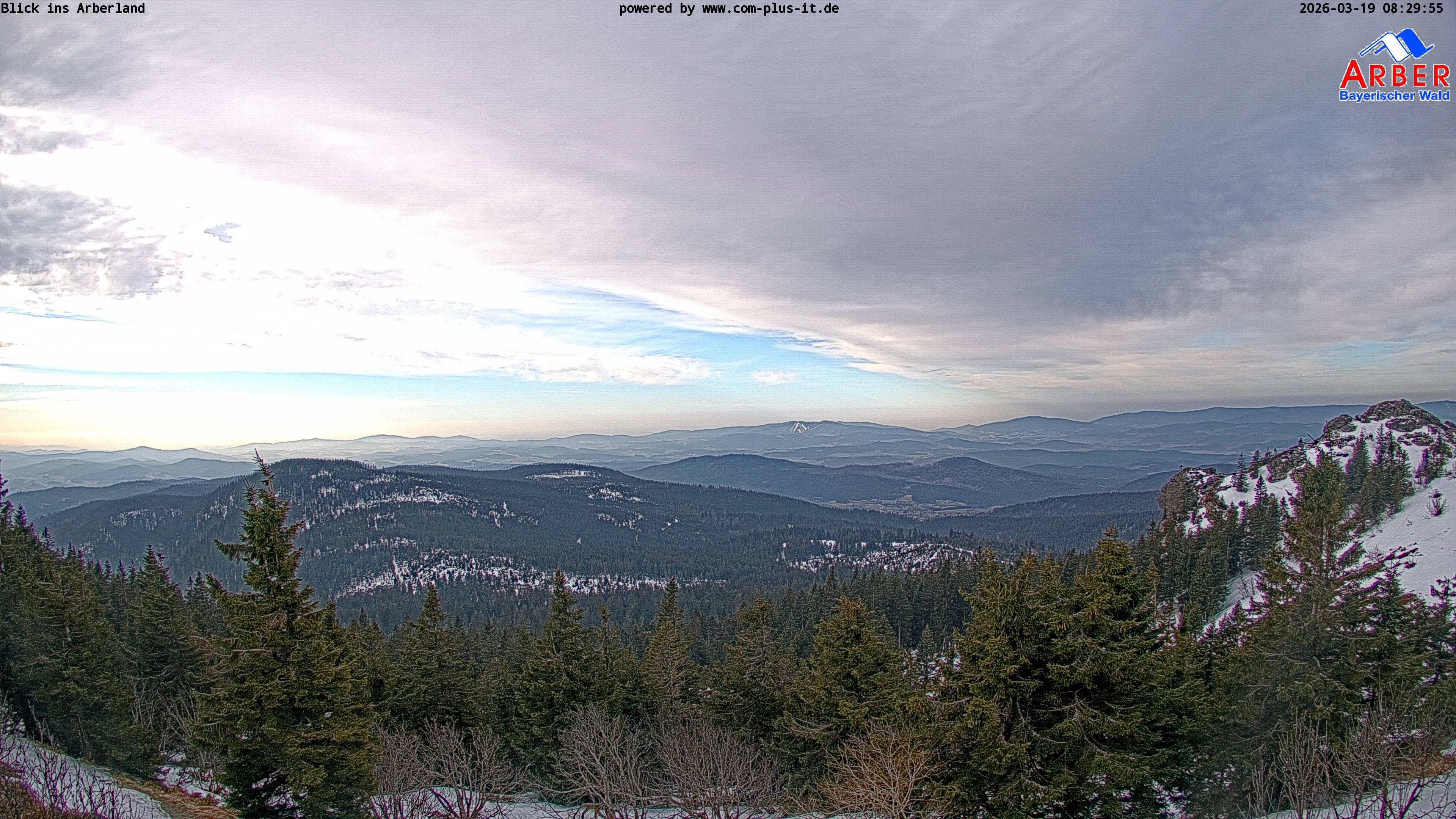 Archived image Webcam Großer Arber mountain