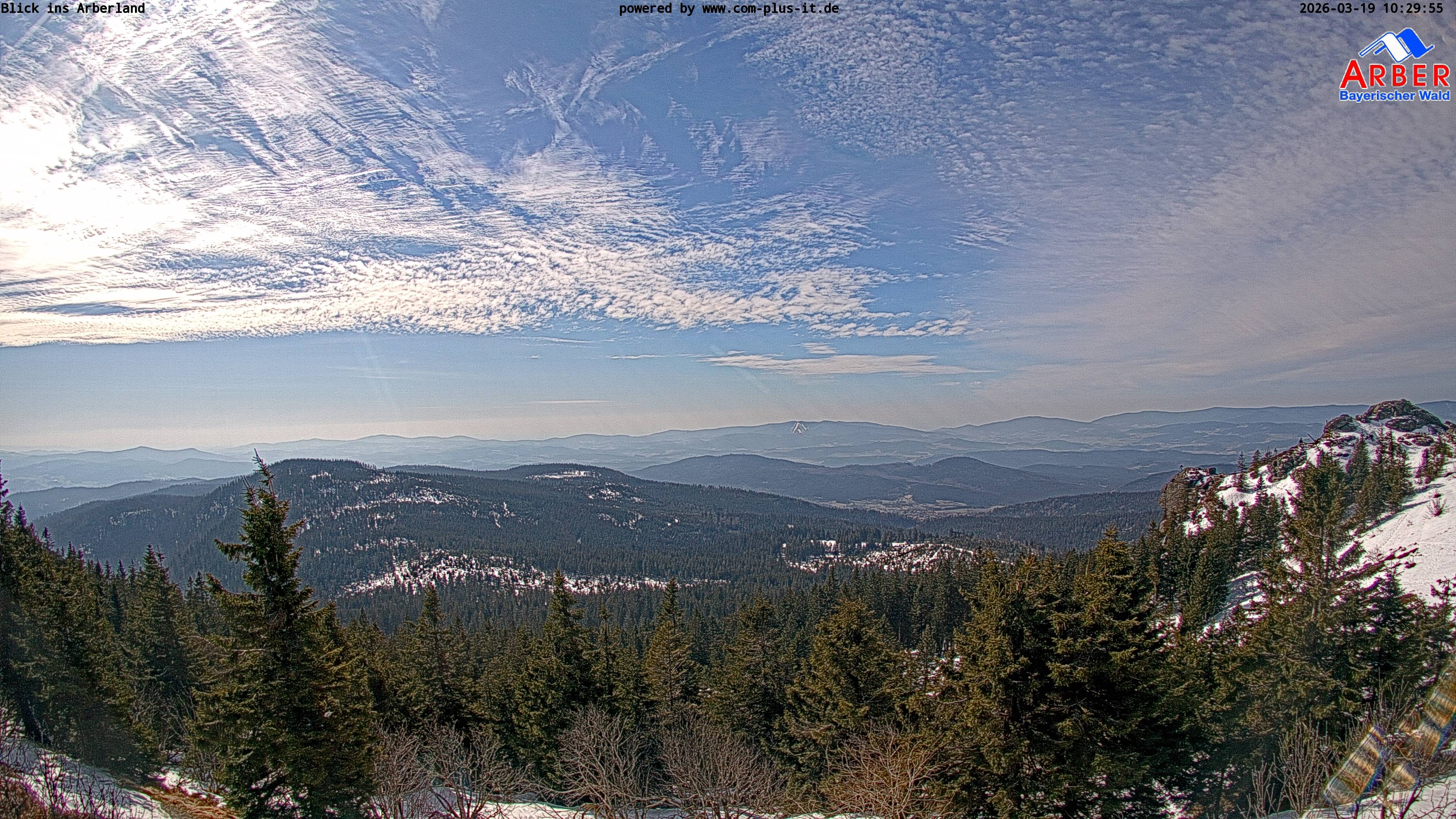 Archived image Webcam Großer Arber mountain