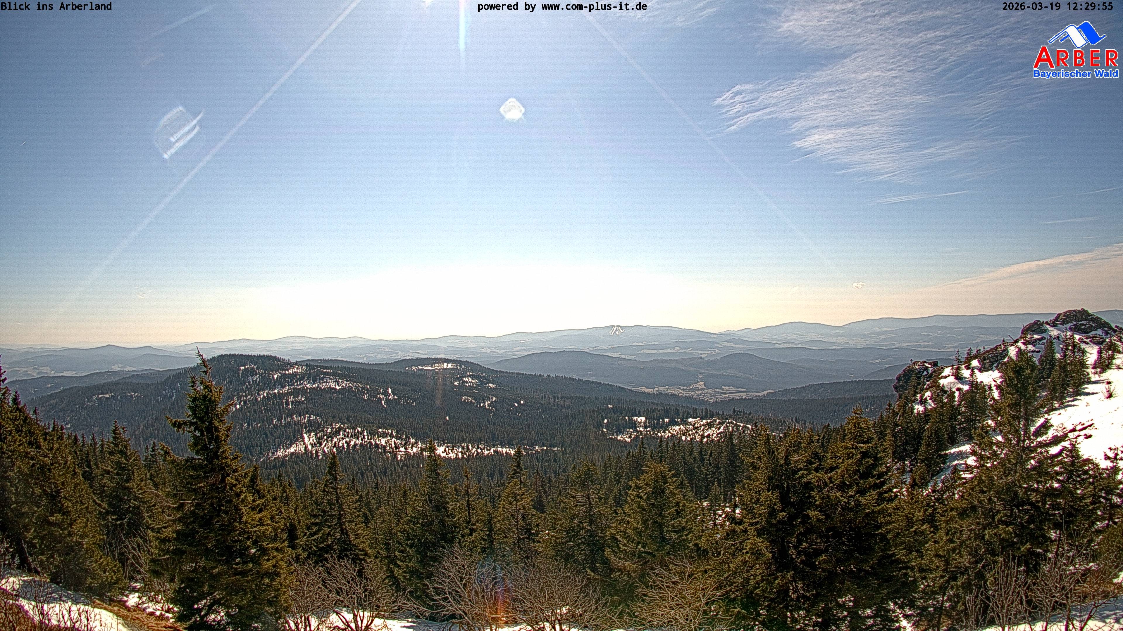 Archived image Webcam Großer Arber mountain