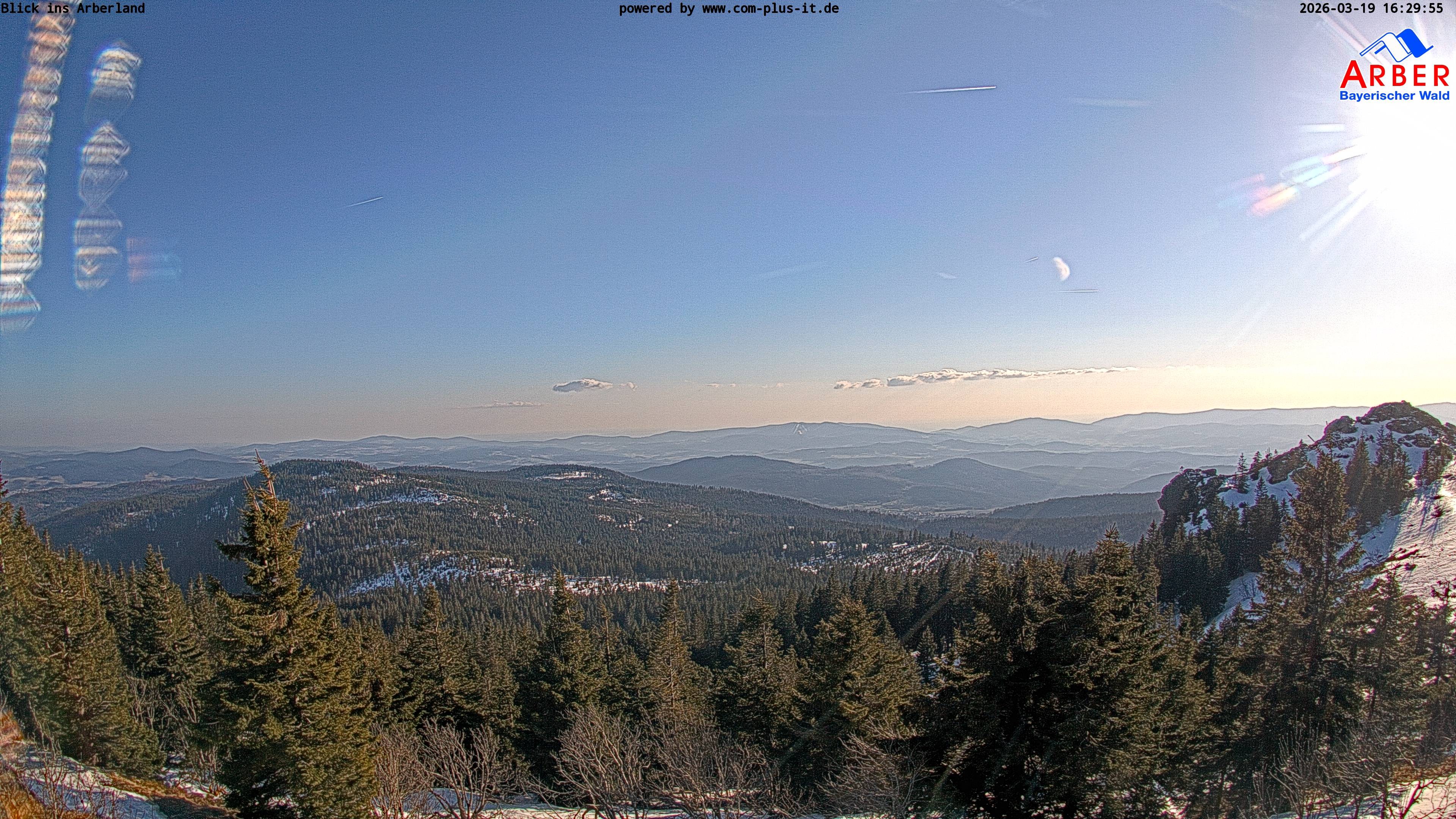 Archived image Webcam Großer Arber mountain