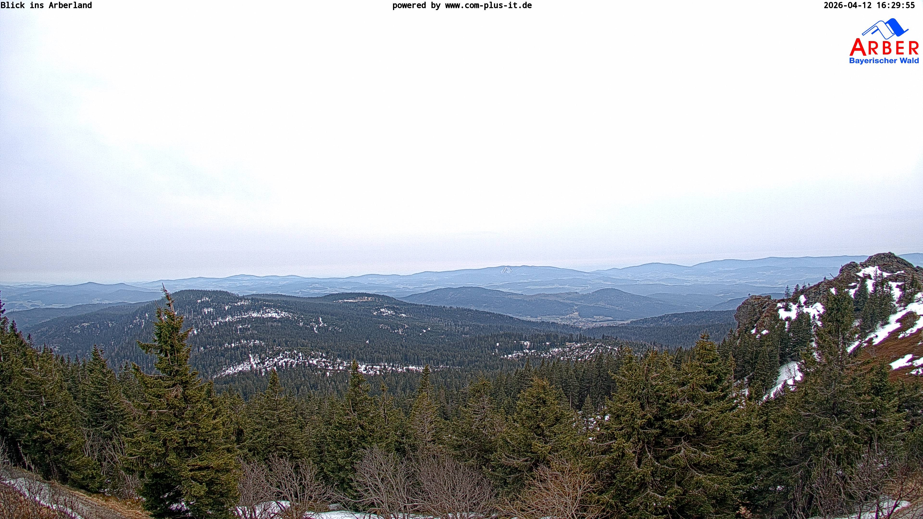 Archived image Webcam Großer Arber mountain