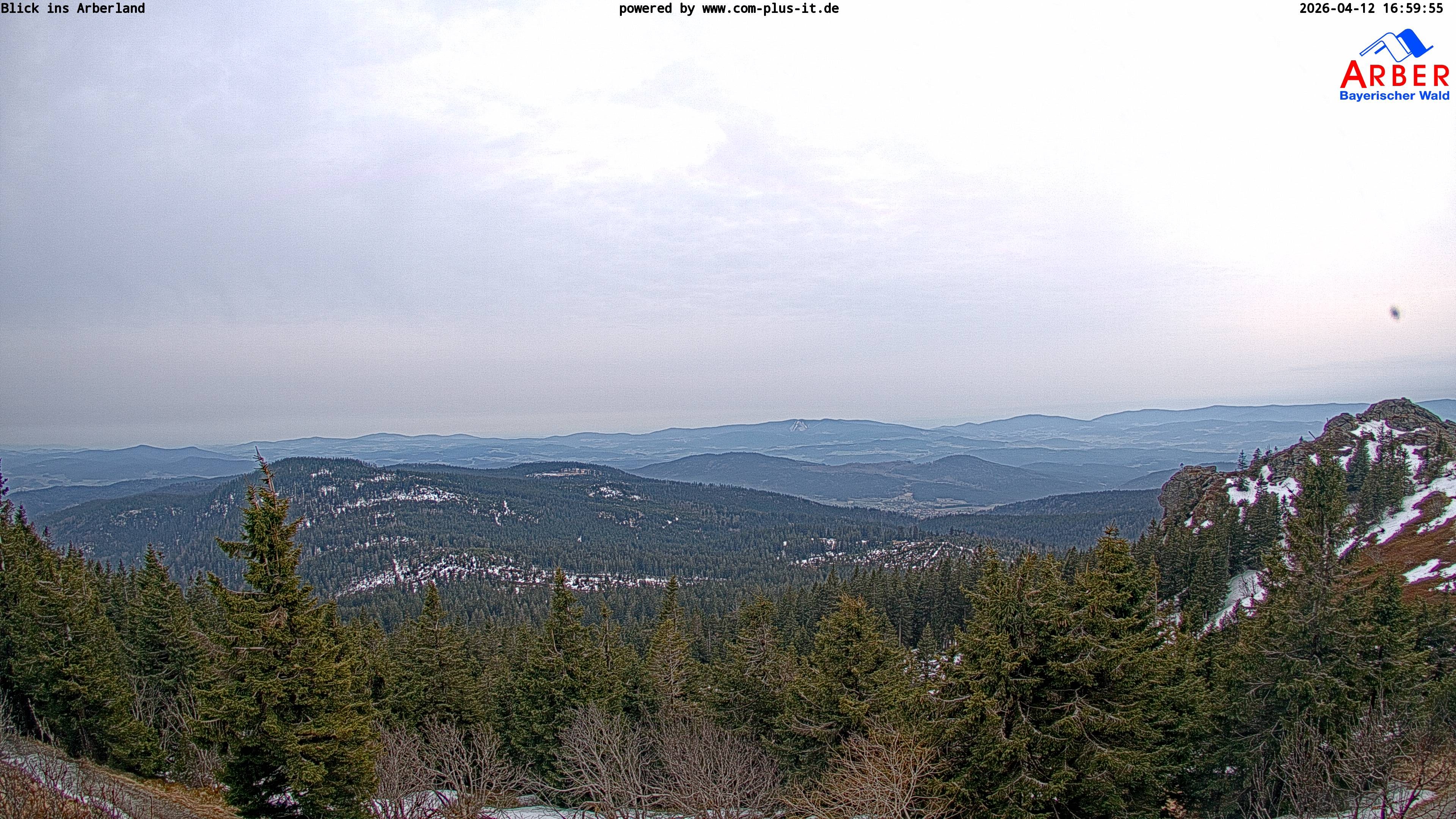 Archived image Webcam Großer Arber mountain
