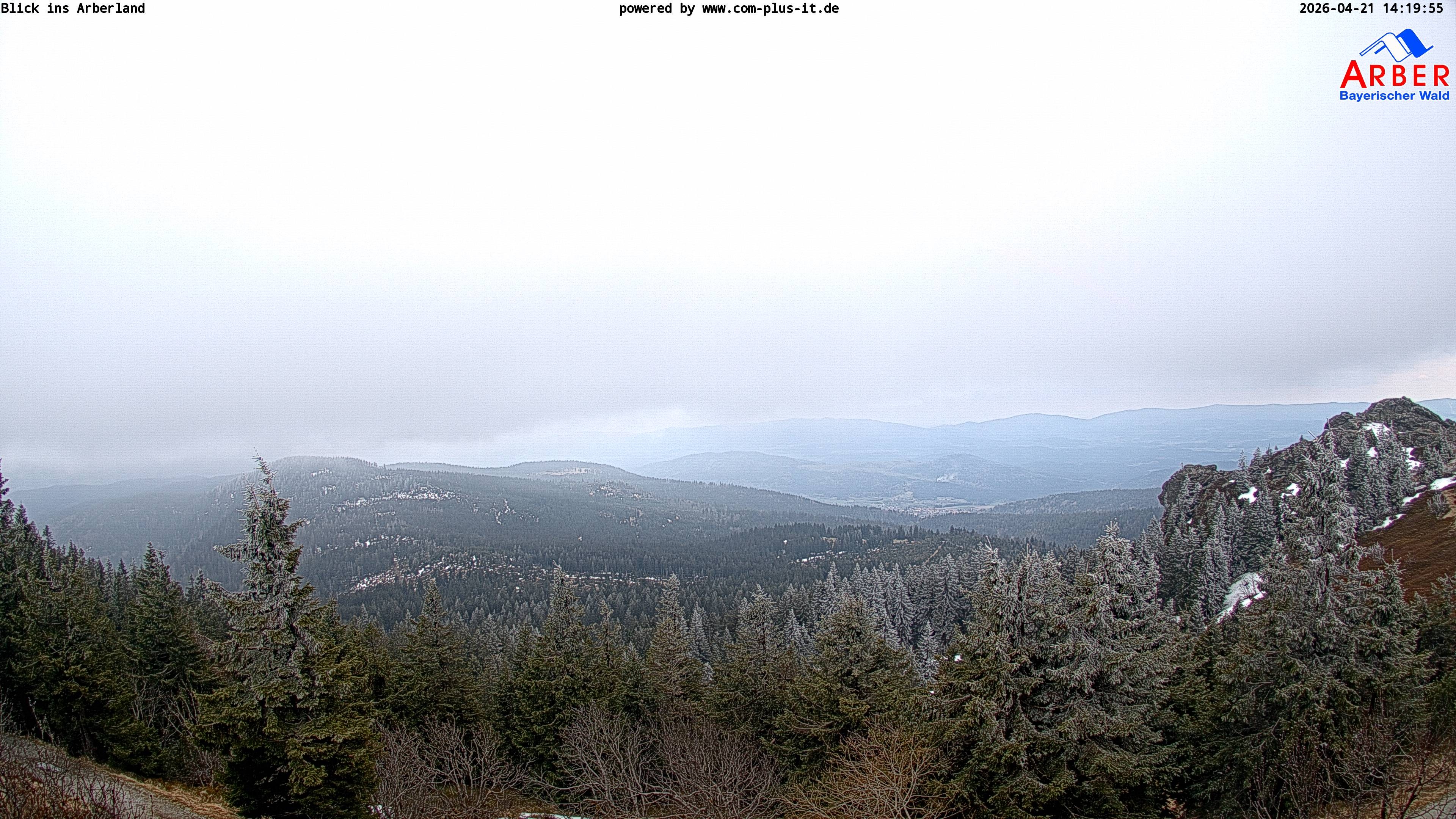 Archived image Webcam Großer Arber mountain