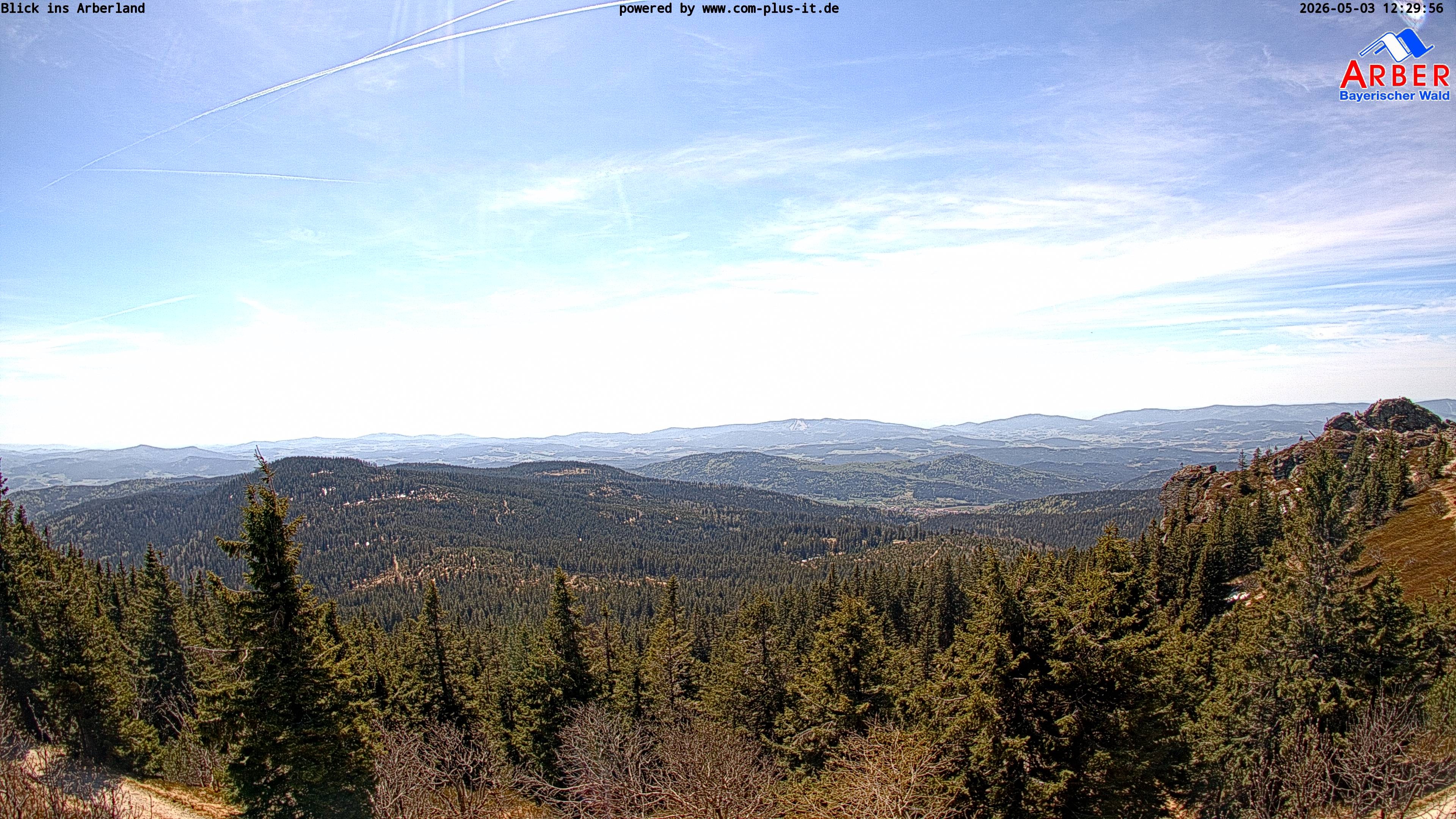 Archived image Webcam Großer Arber mountain