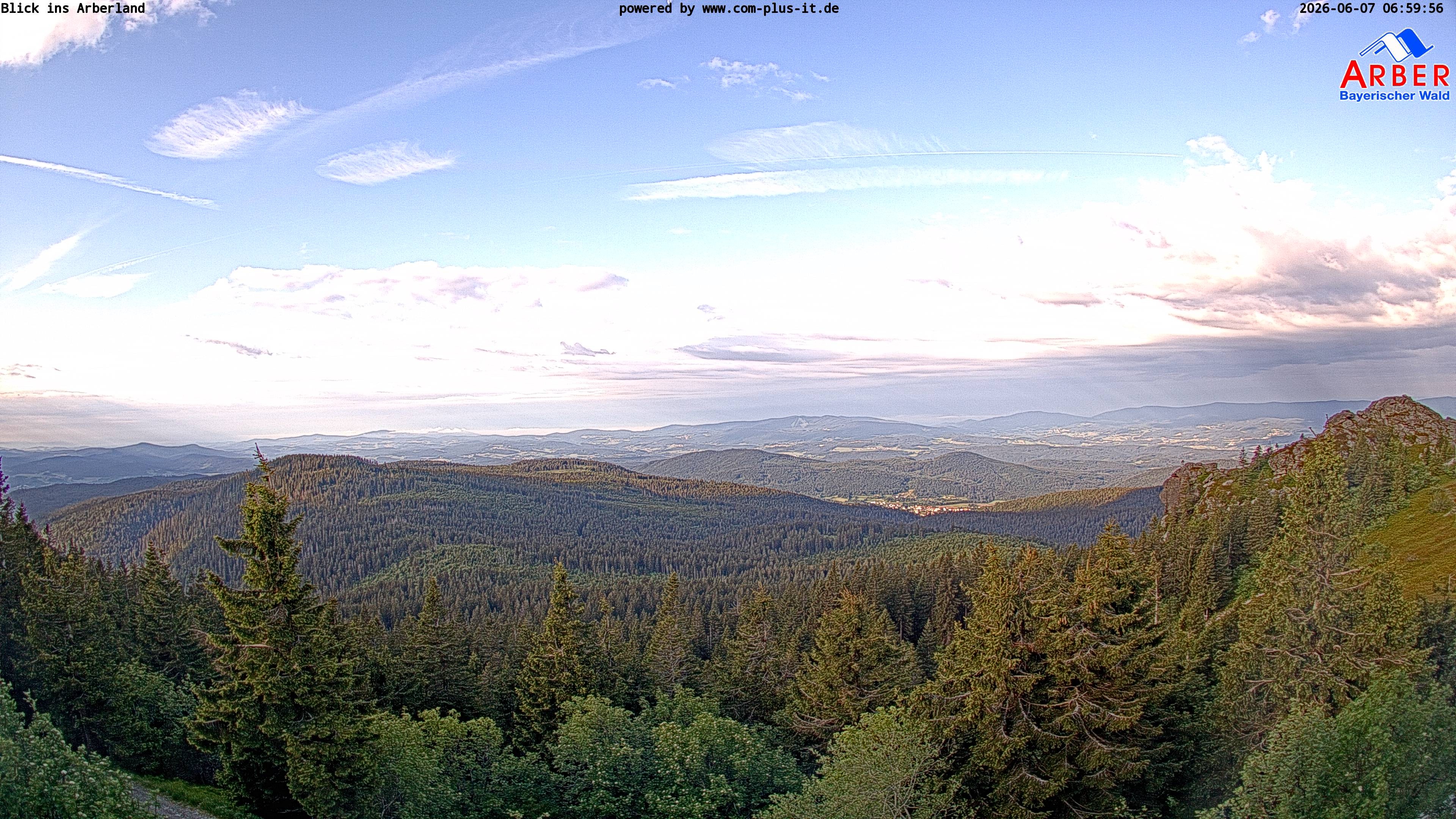 Archived image Webcam Großer Arber mountain
