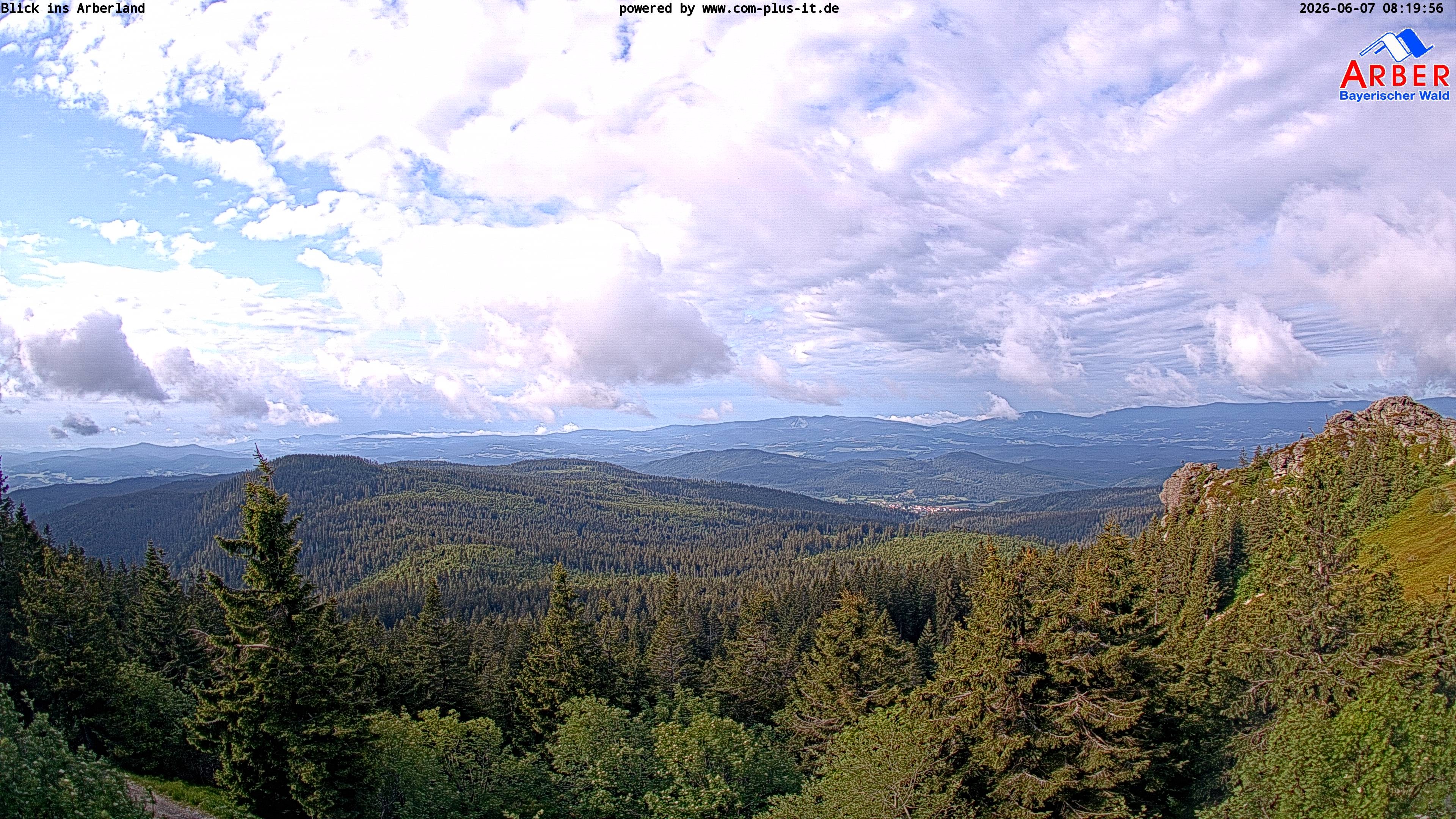 Archived image Webcam Großer Arber mountain