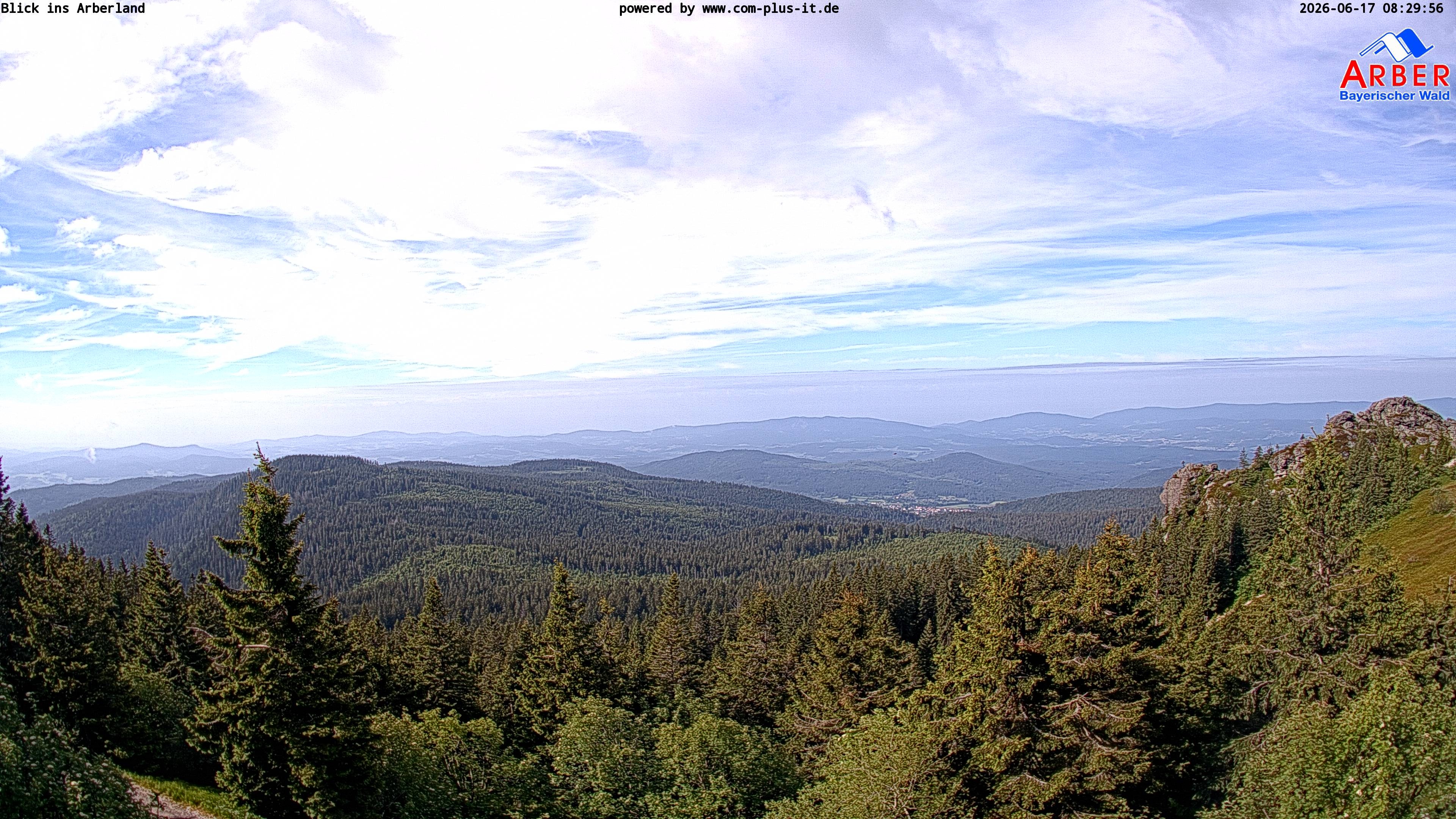 Archived image Webcam Großer Arber mountain
