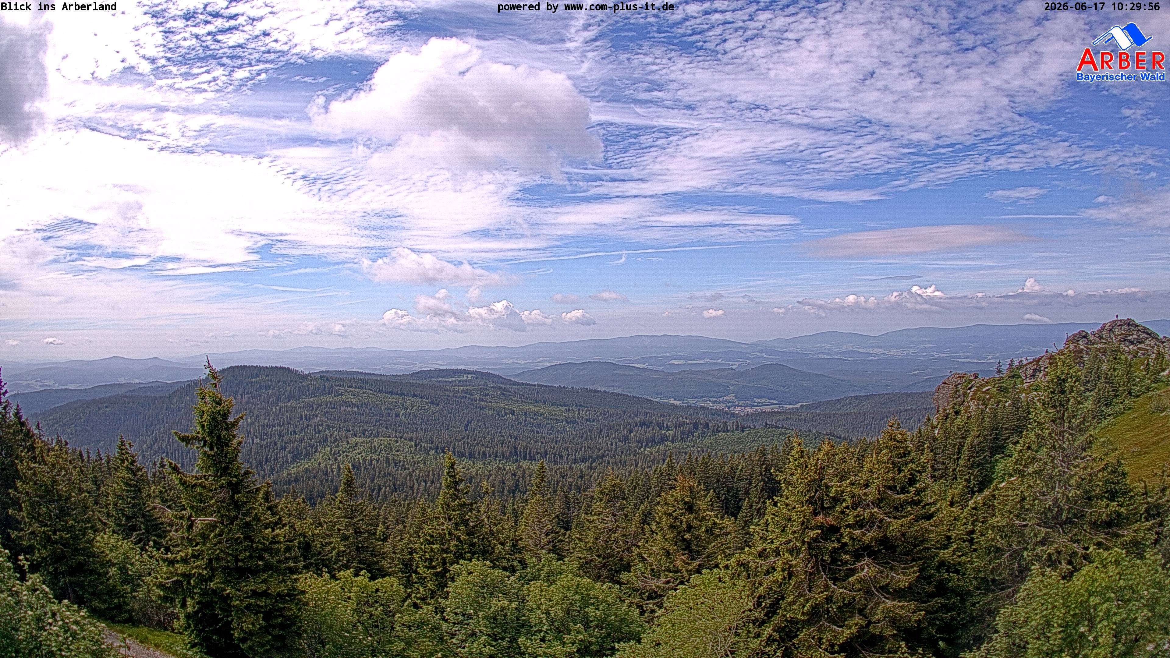 Archived image Webcam Großer Arber mountain