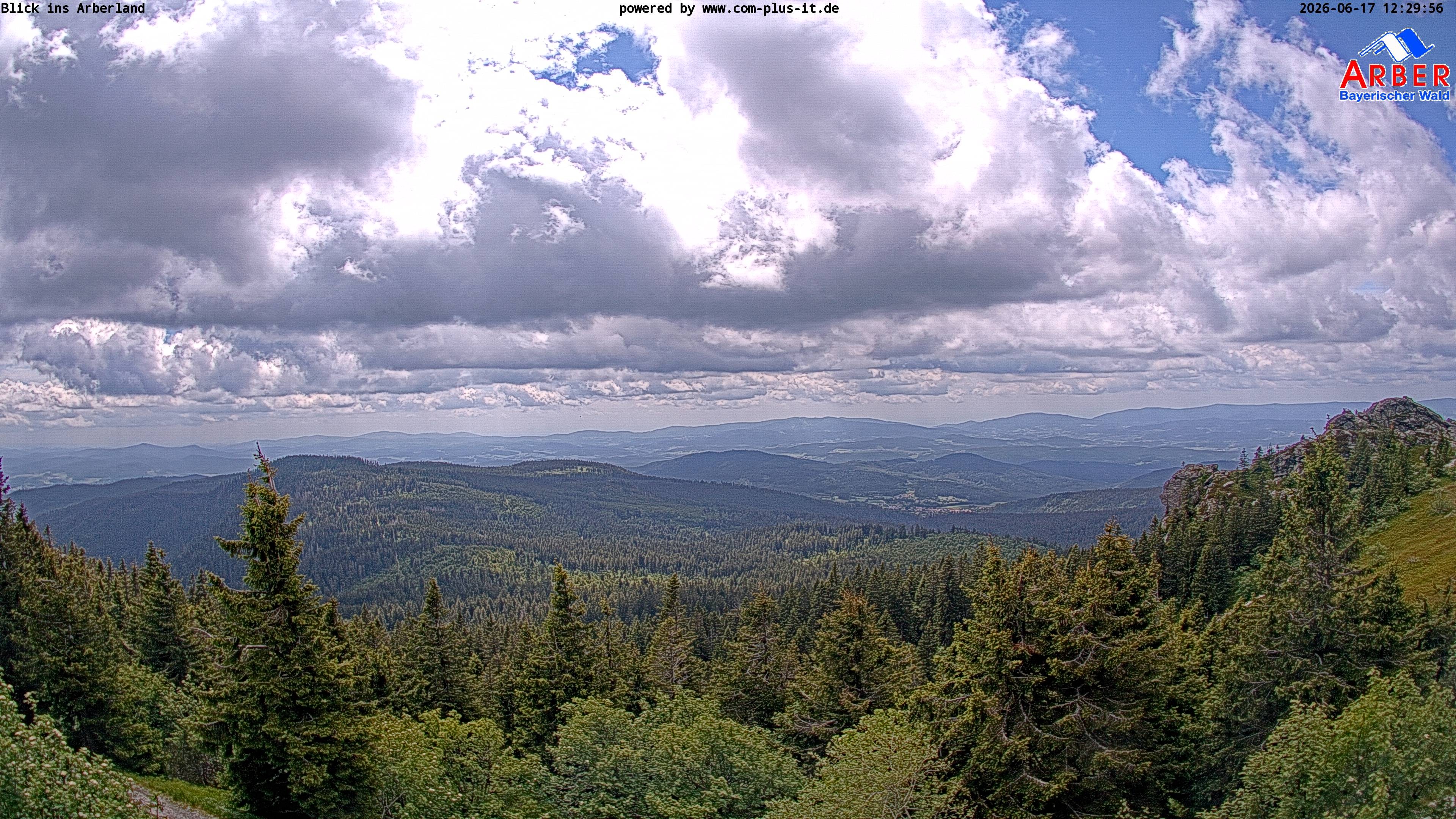 Archived image Webcam Großer Arber mountain