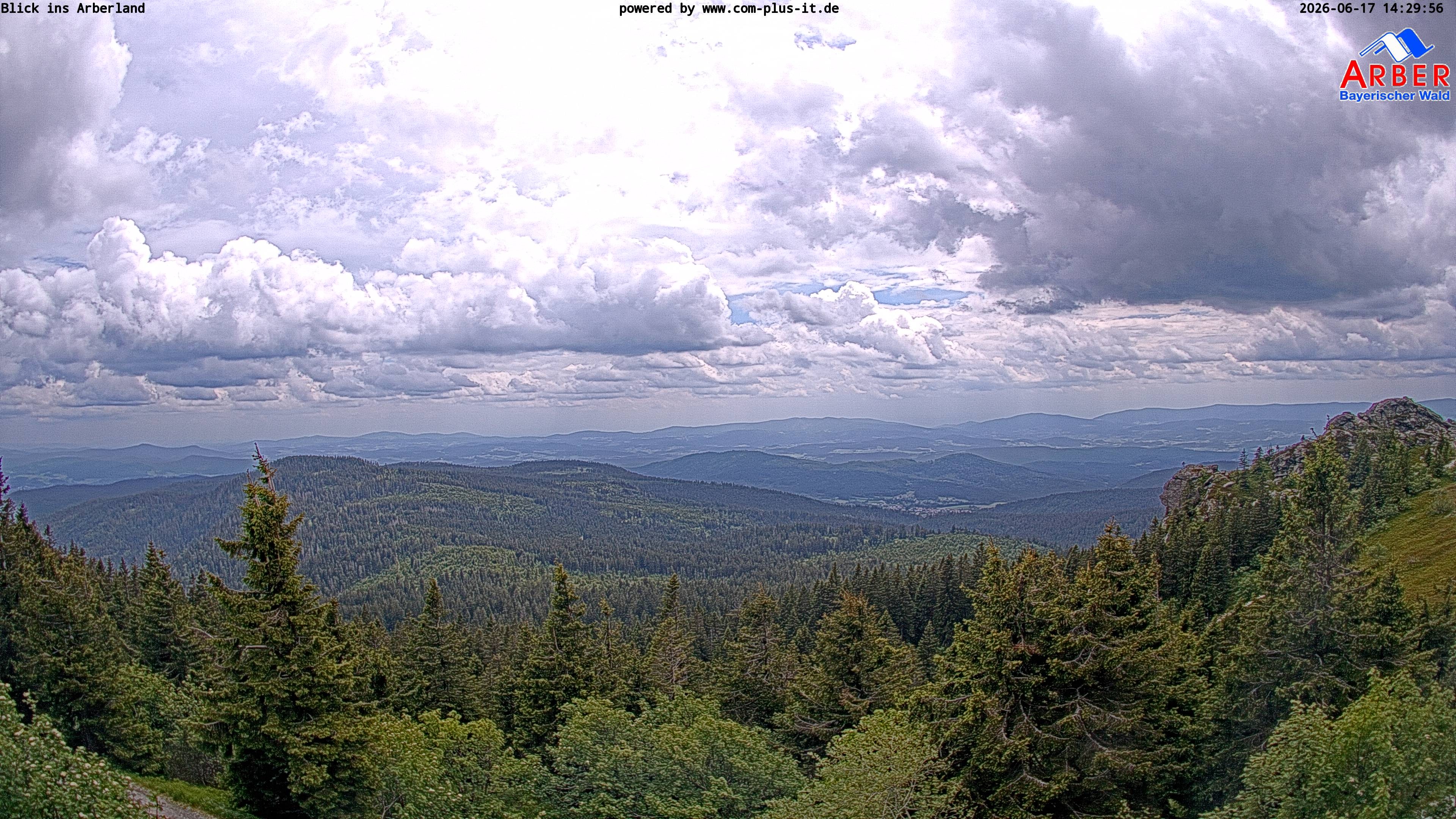 Archived image Webcam Großer Arber mountain