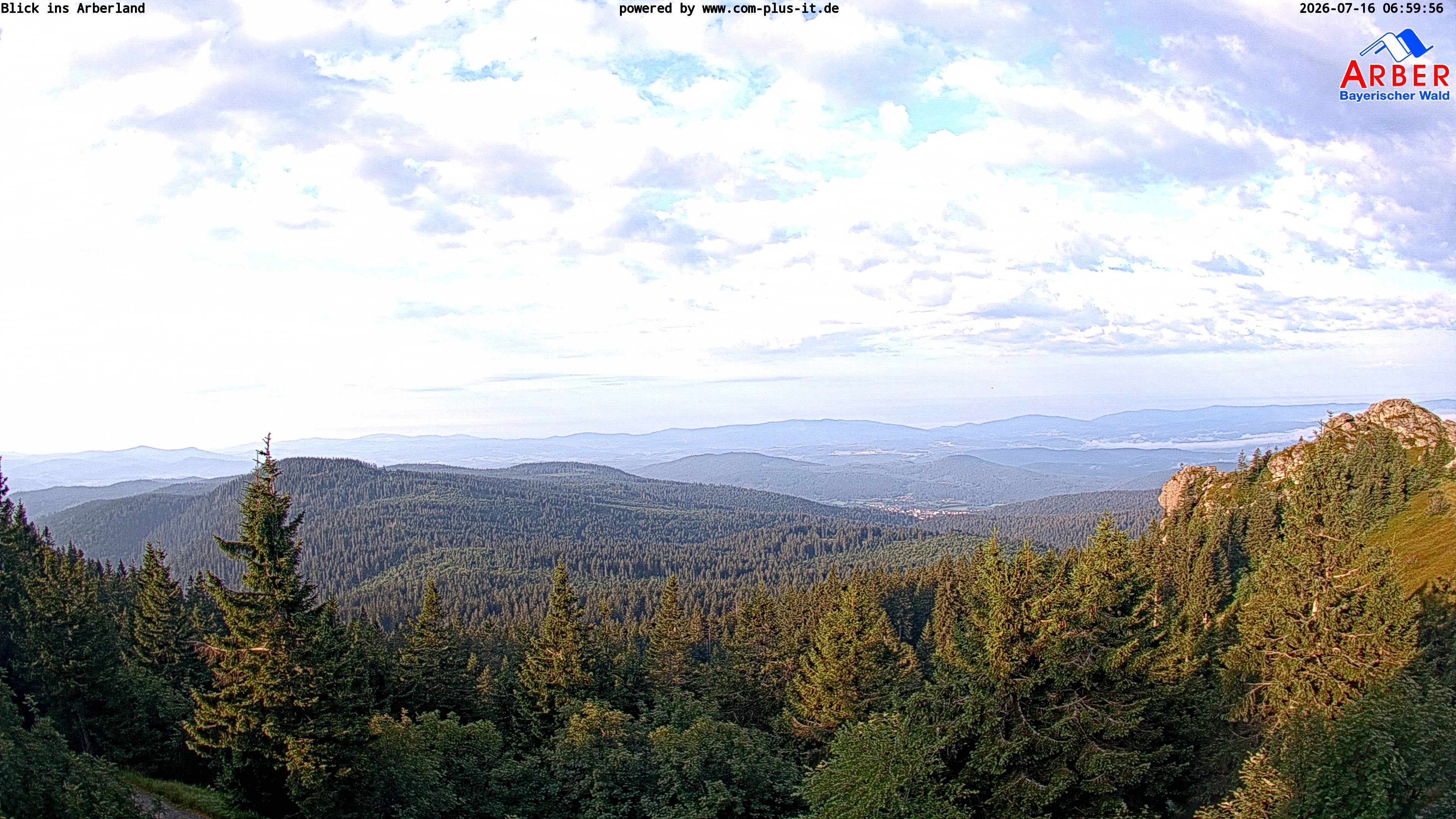 Archived image Webcam Großer Arber mountain