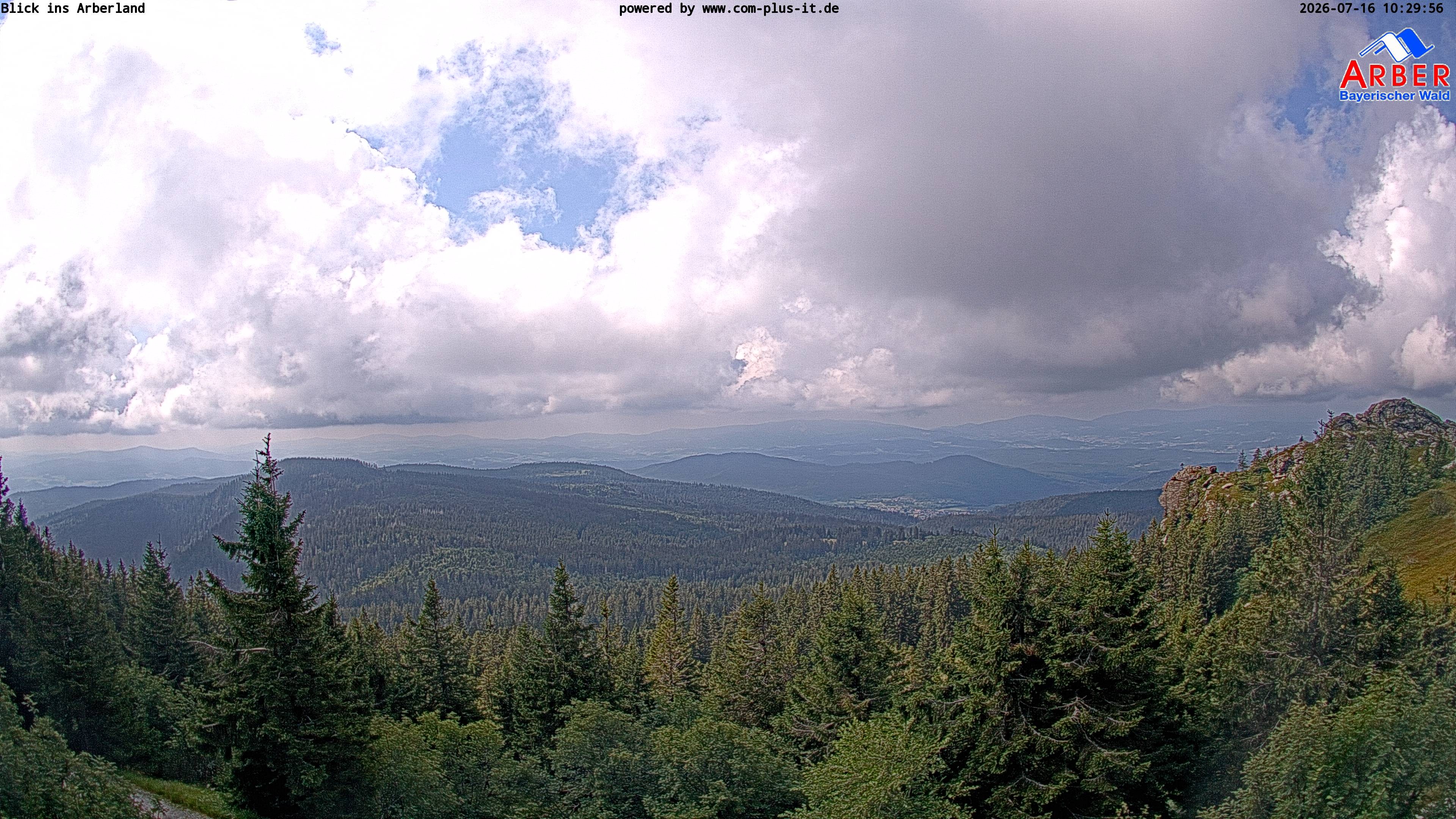 Archived image Webcam Großer Arber mountain