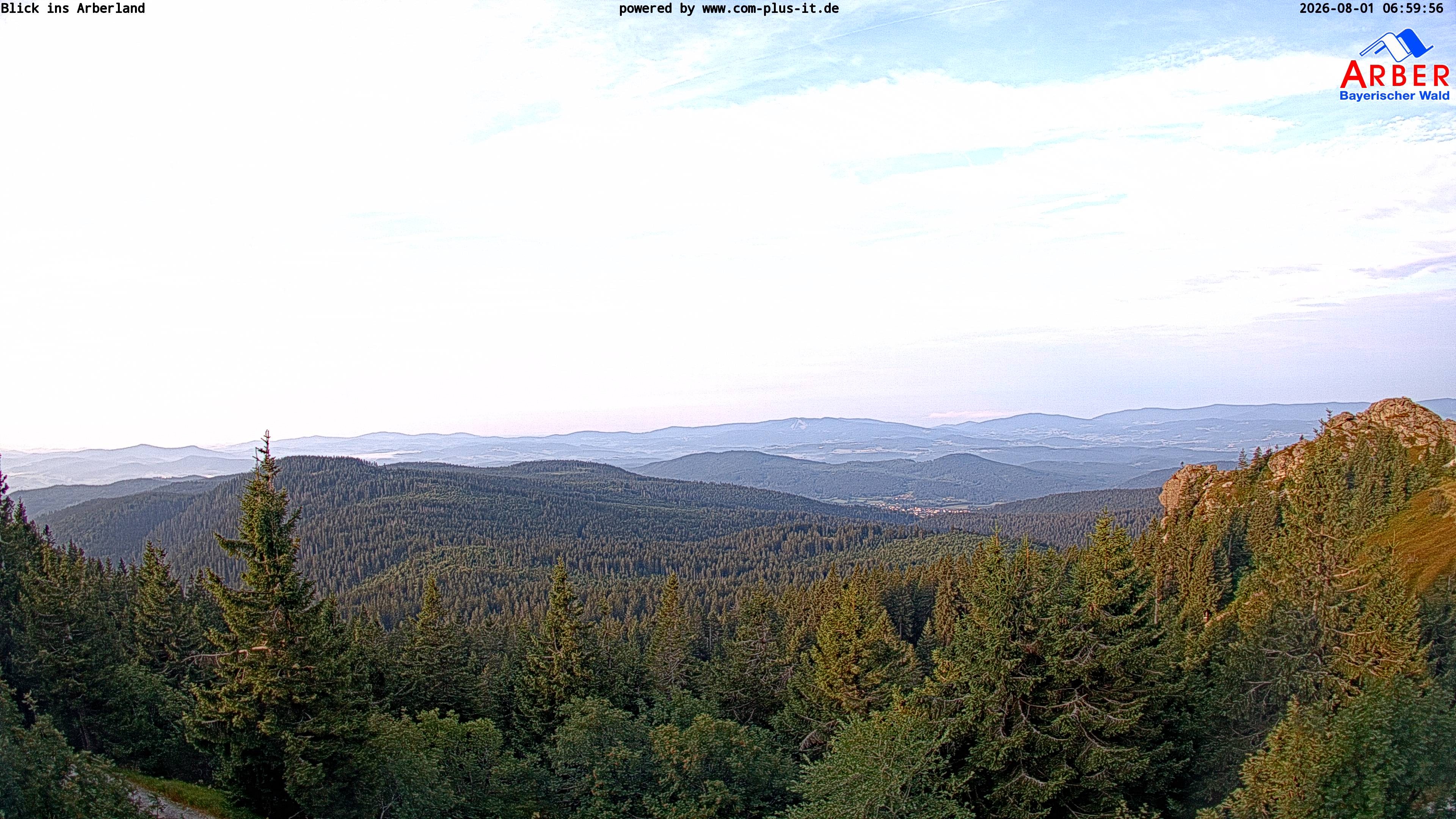 Archived image Webcam Großer Arber mountain