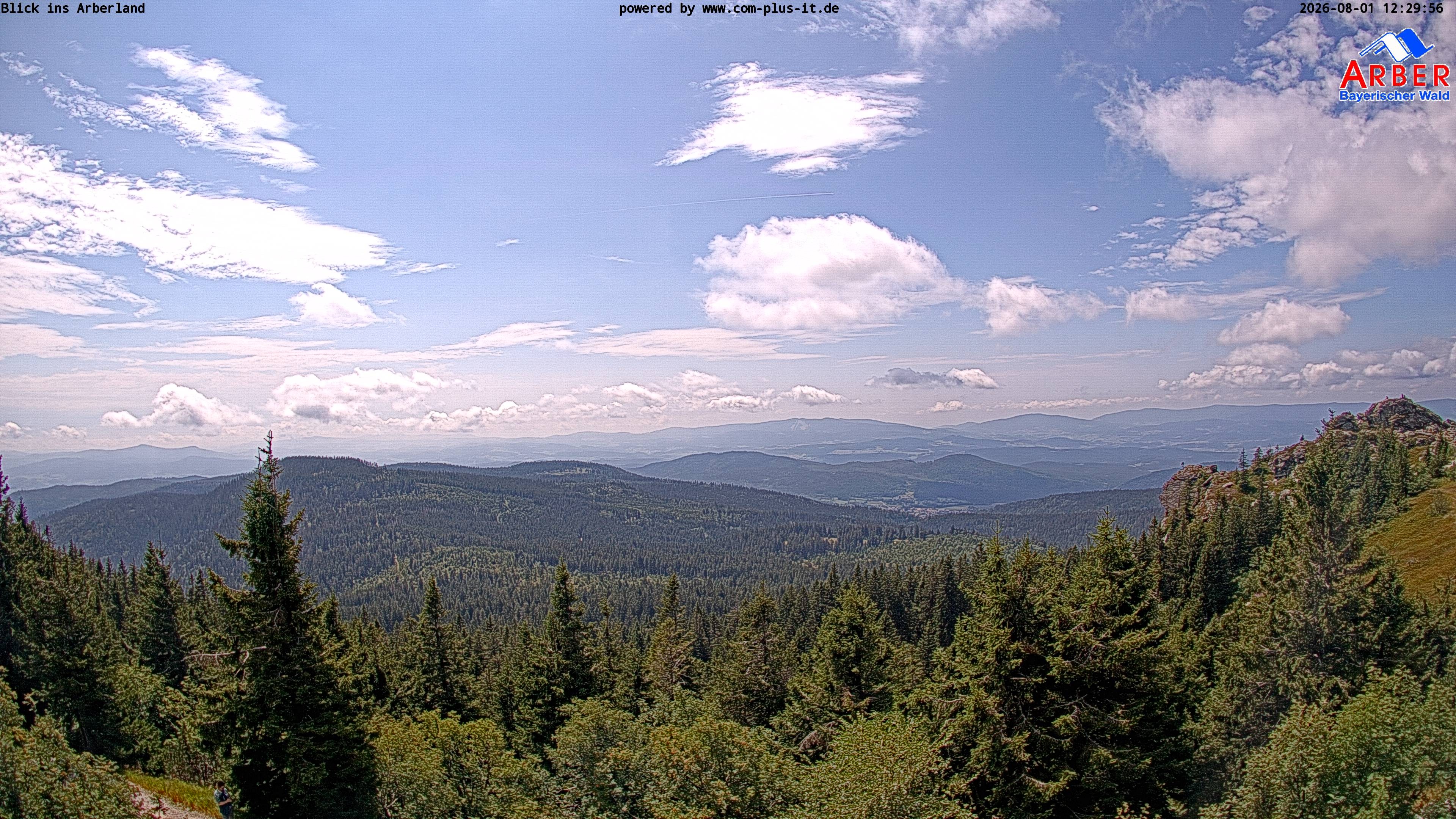 Archived image Webcam Großer Arber mountain
