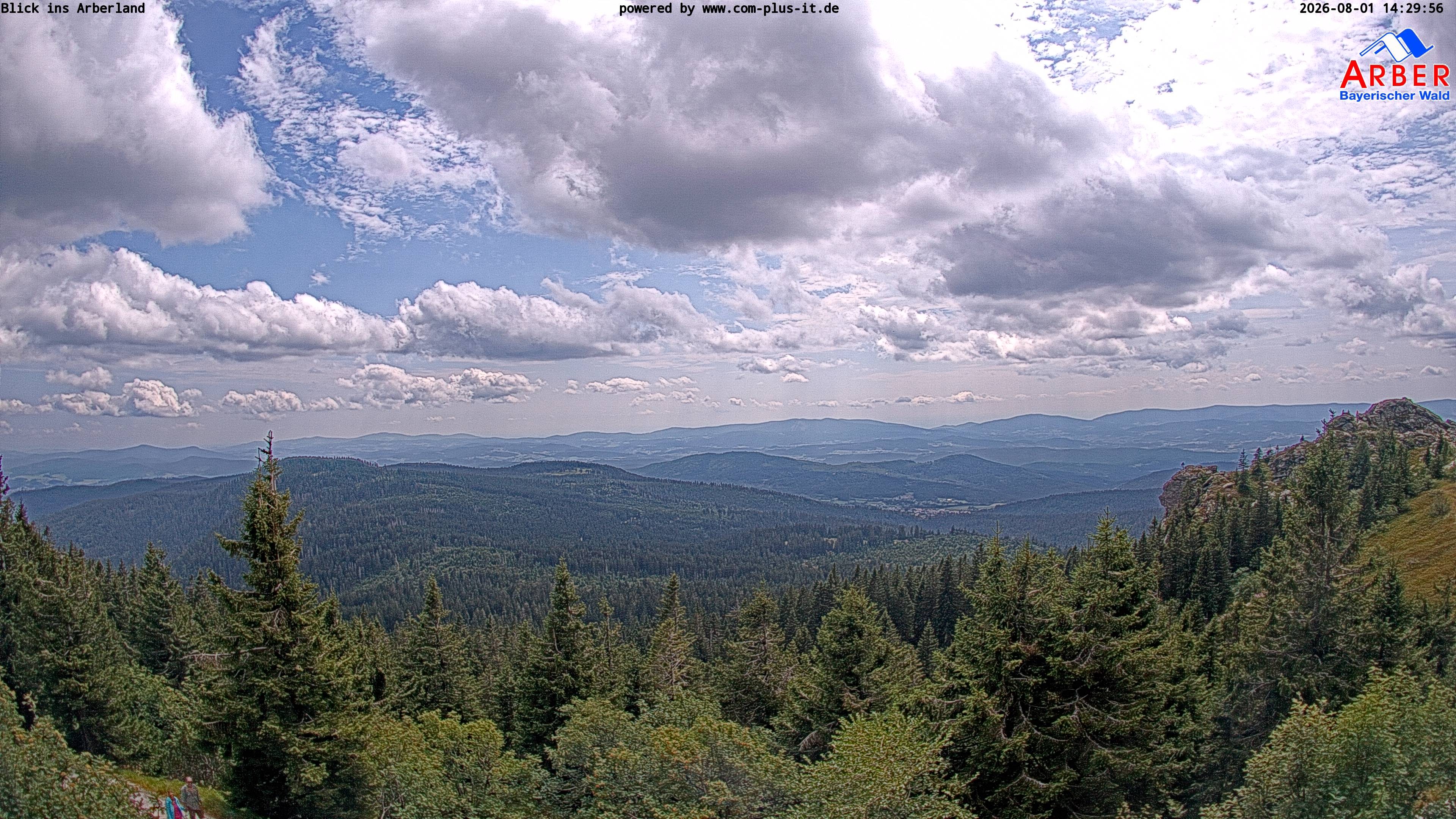 Archived image Webcam Großer Arber mountain
