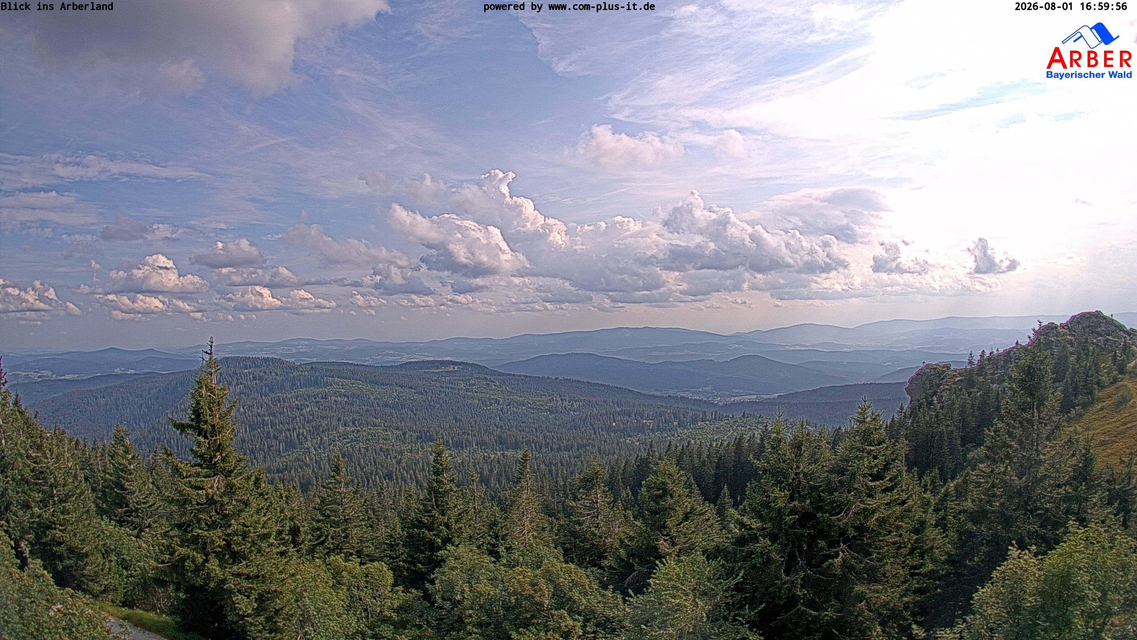 Archived image Webcam Großer Arber mountain