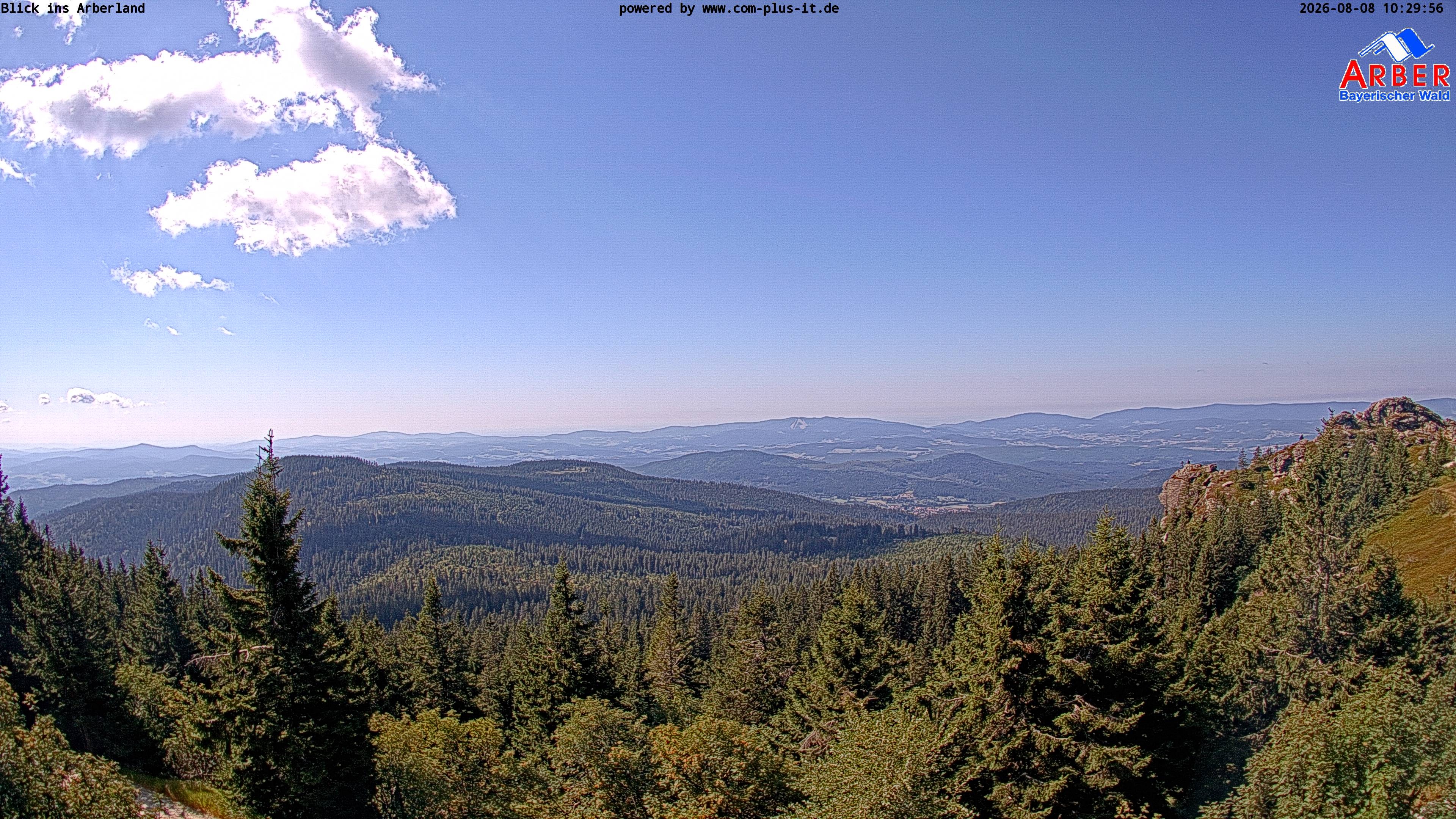 Archived image Webcam Großer Arber mountain