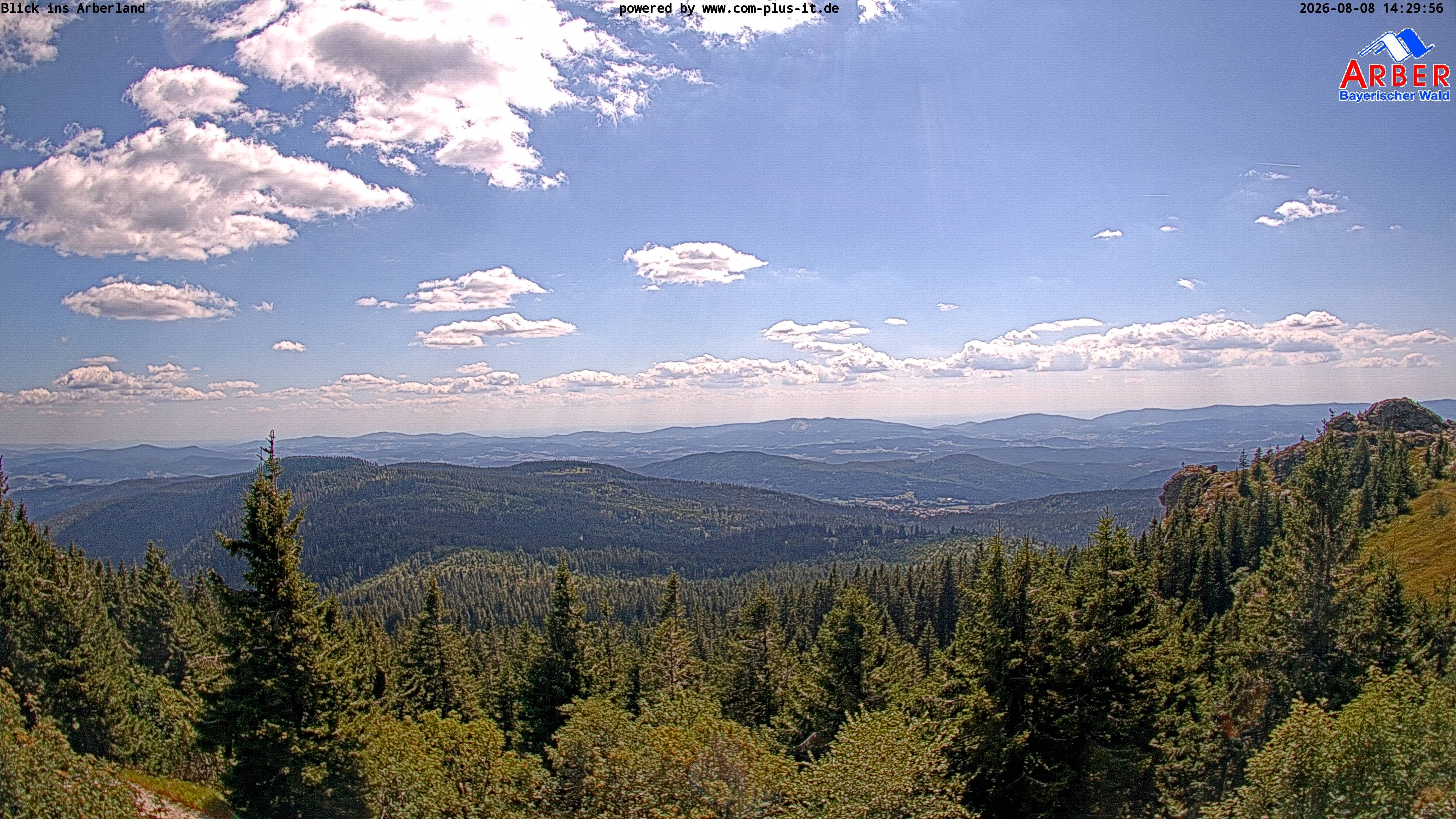 Archived image Webcam Großer Arber mountain