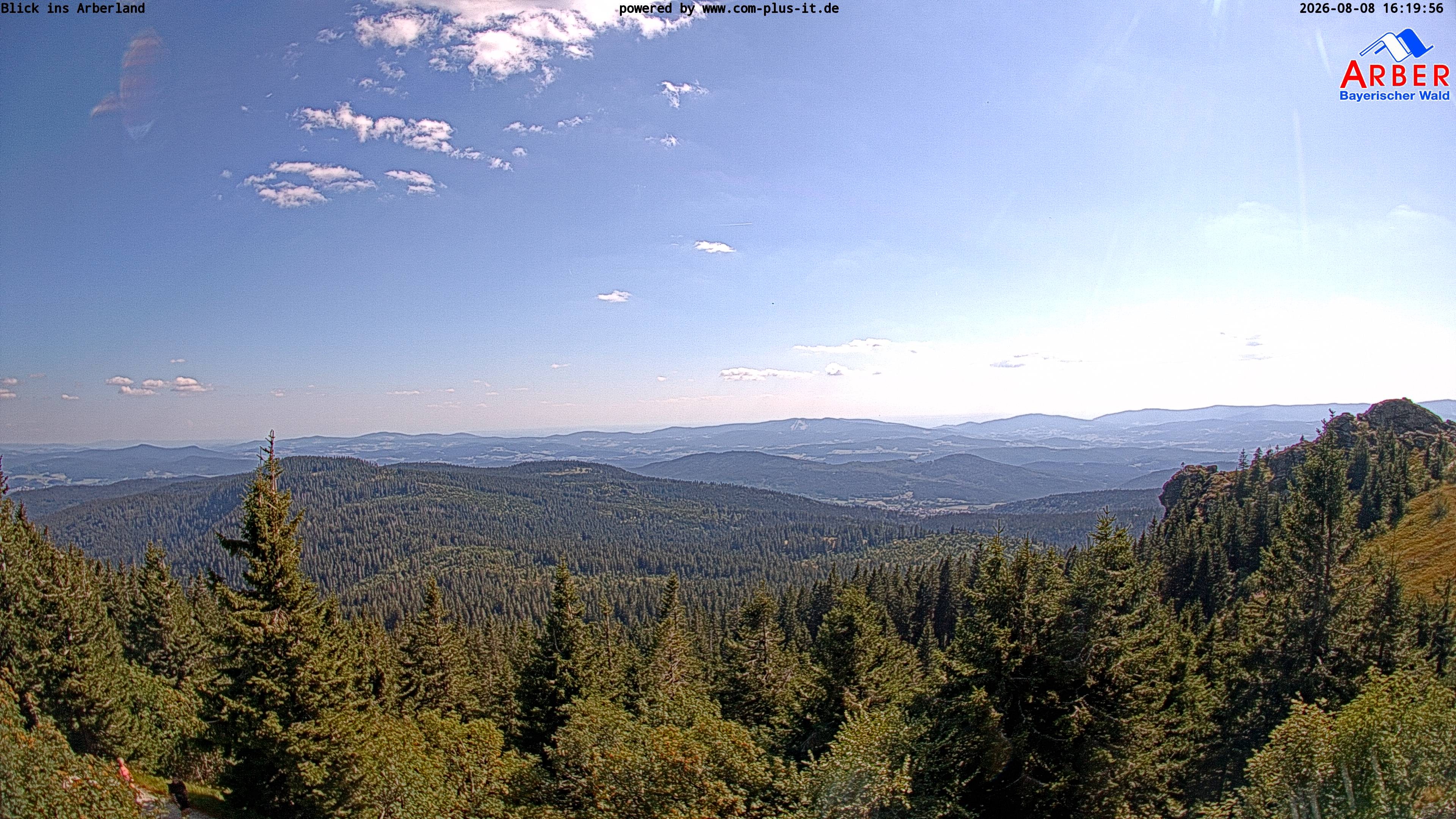 Archived image Webcam Großer Arber mountain