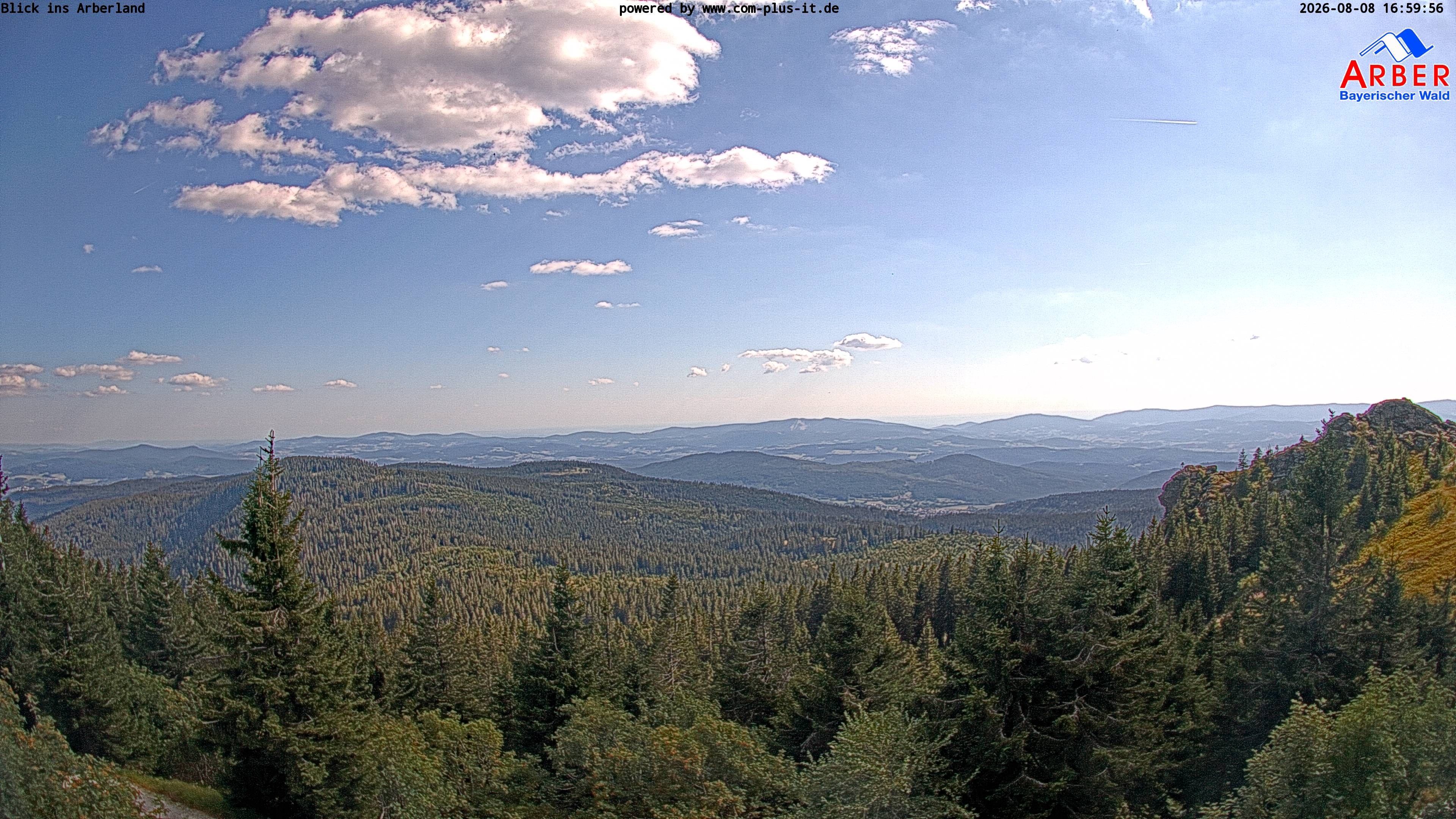 Archived image Webcam Großer Arber mountain
