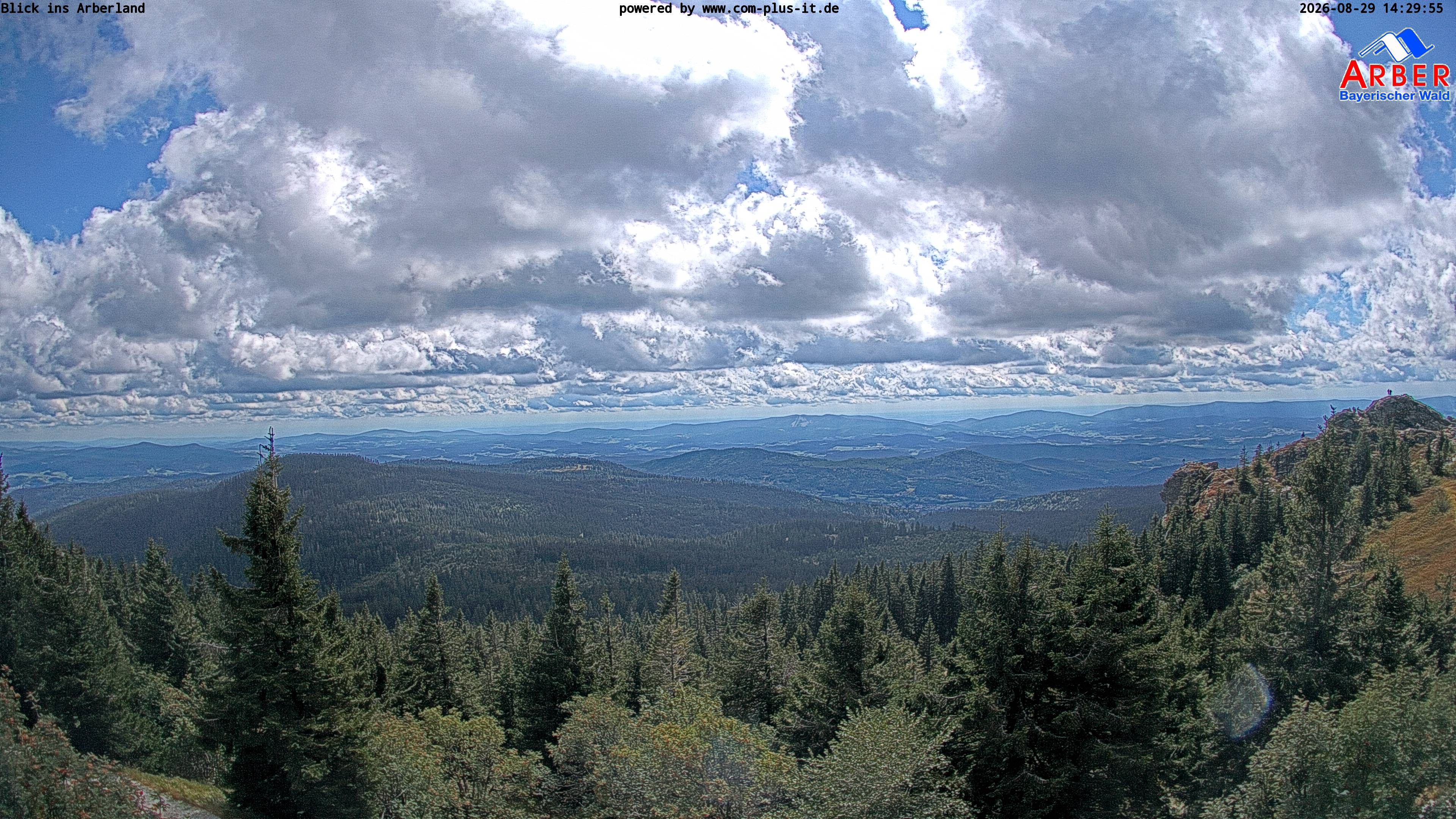 Archived image Webcam Großer Arber mountain