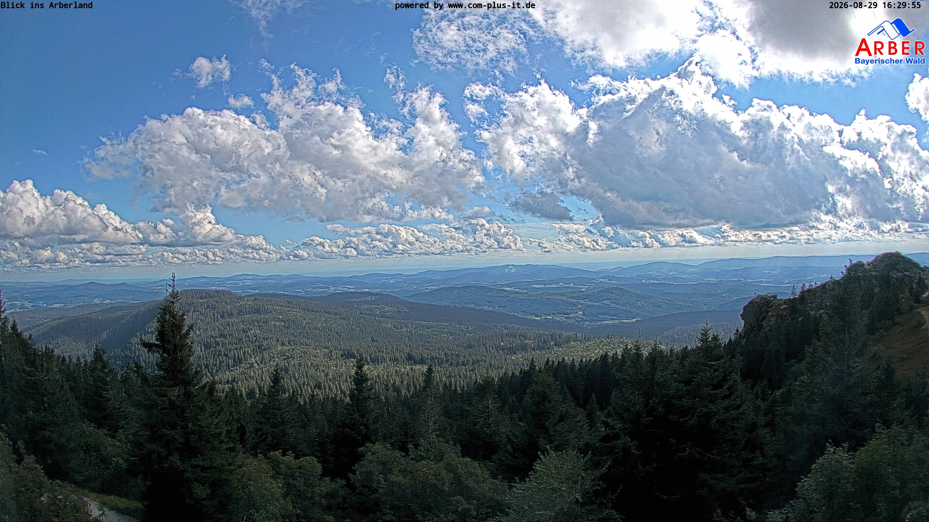 Archived image Webcam Großer Arber mountain