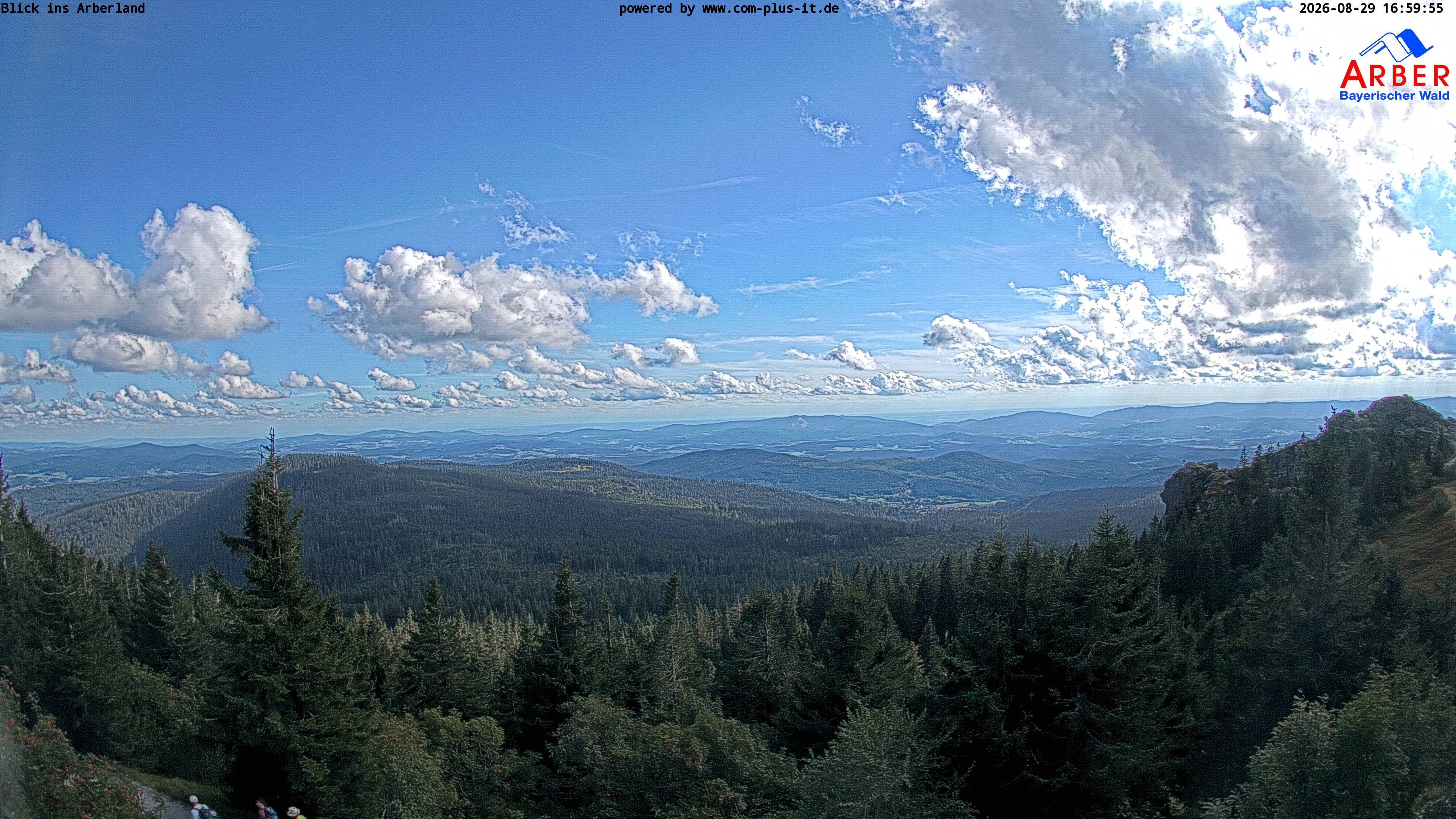 Archived image Webcam Großer Arber mountain