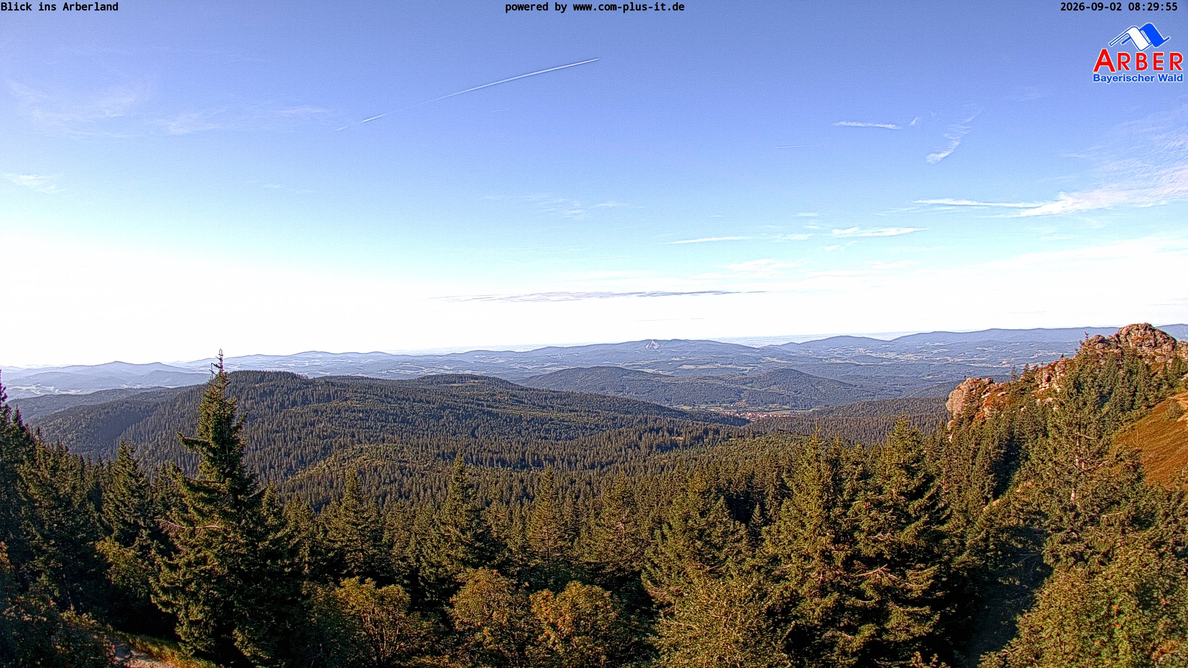 Archived image Webcam Großer Arber mountain