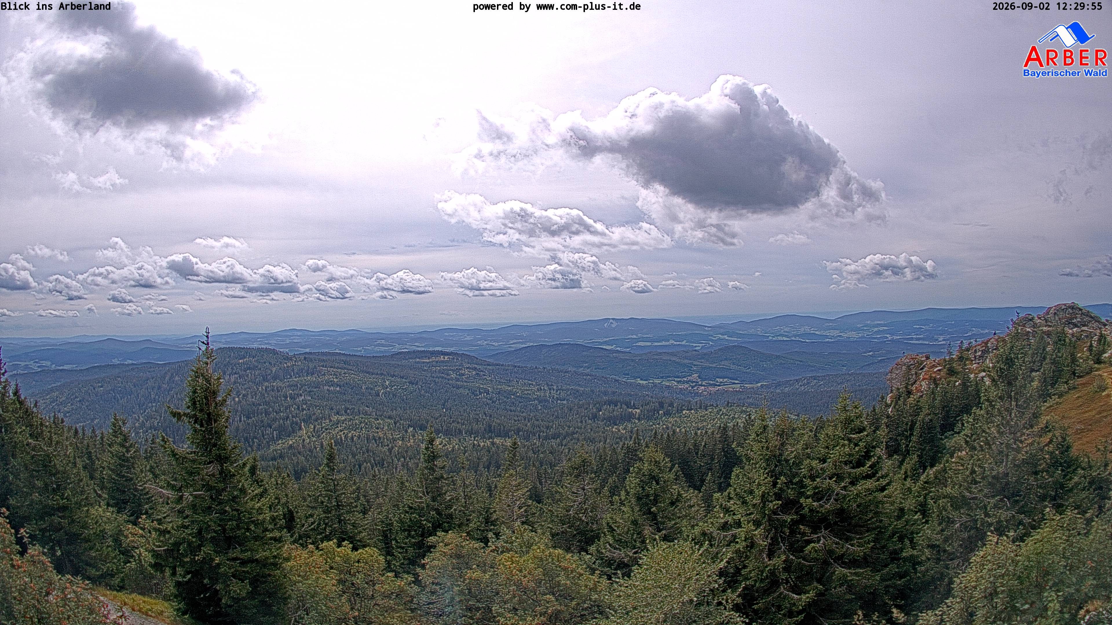 Archived image Webcam Großer Arber mountain