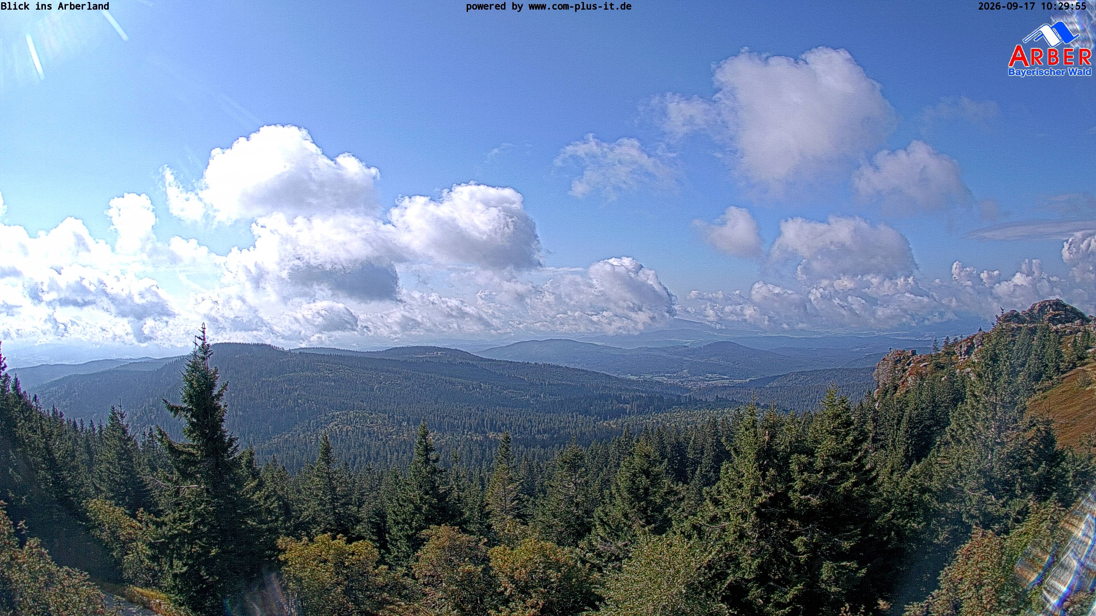 Archived image Webcam Großer Arber mountain