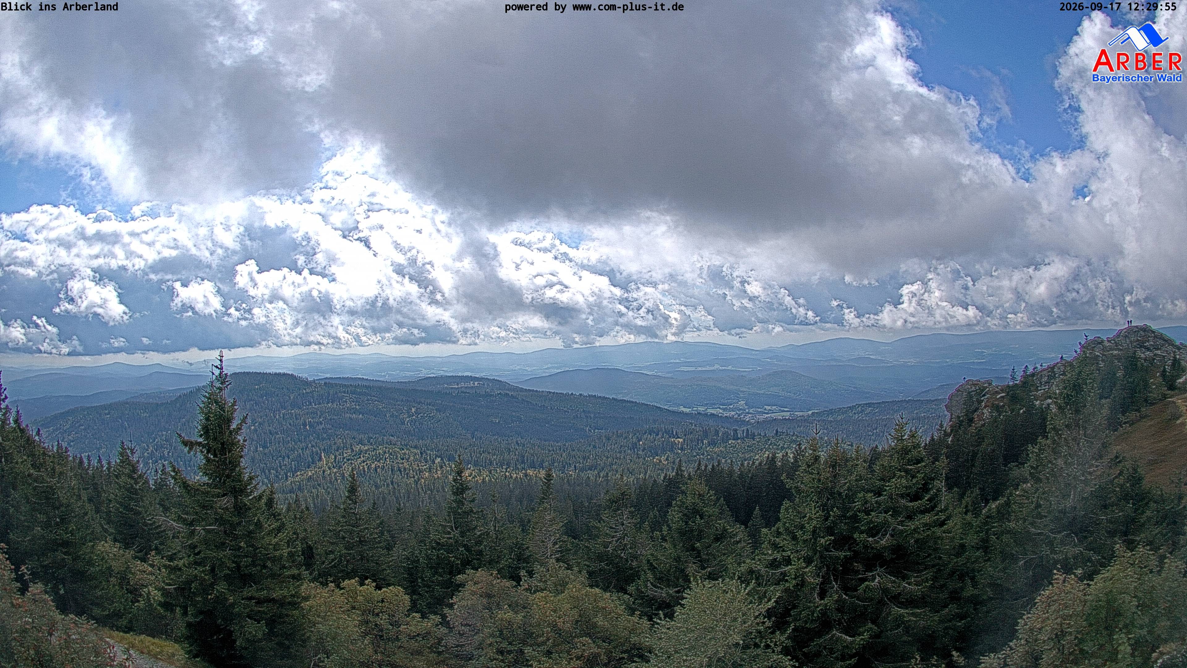 Archived image Webcam Großer Arber mountain