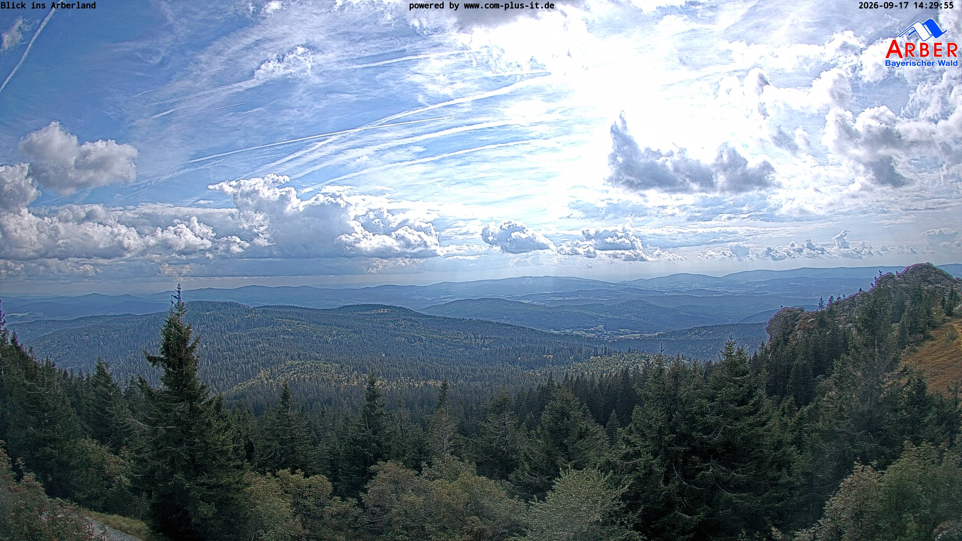 Archived image Webcam Großer Arber mountain