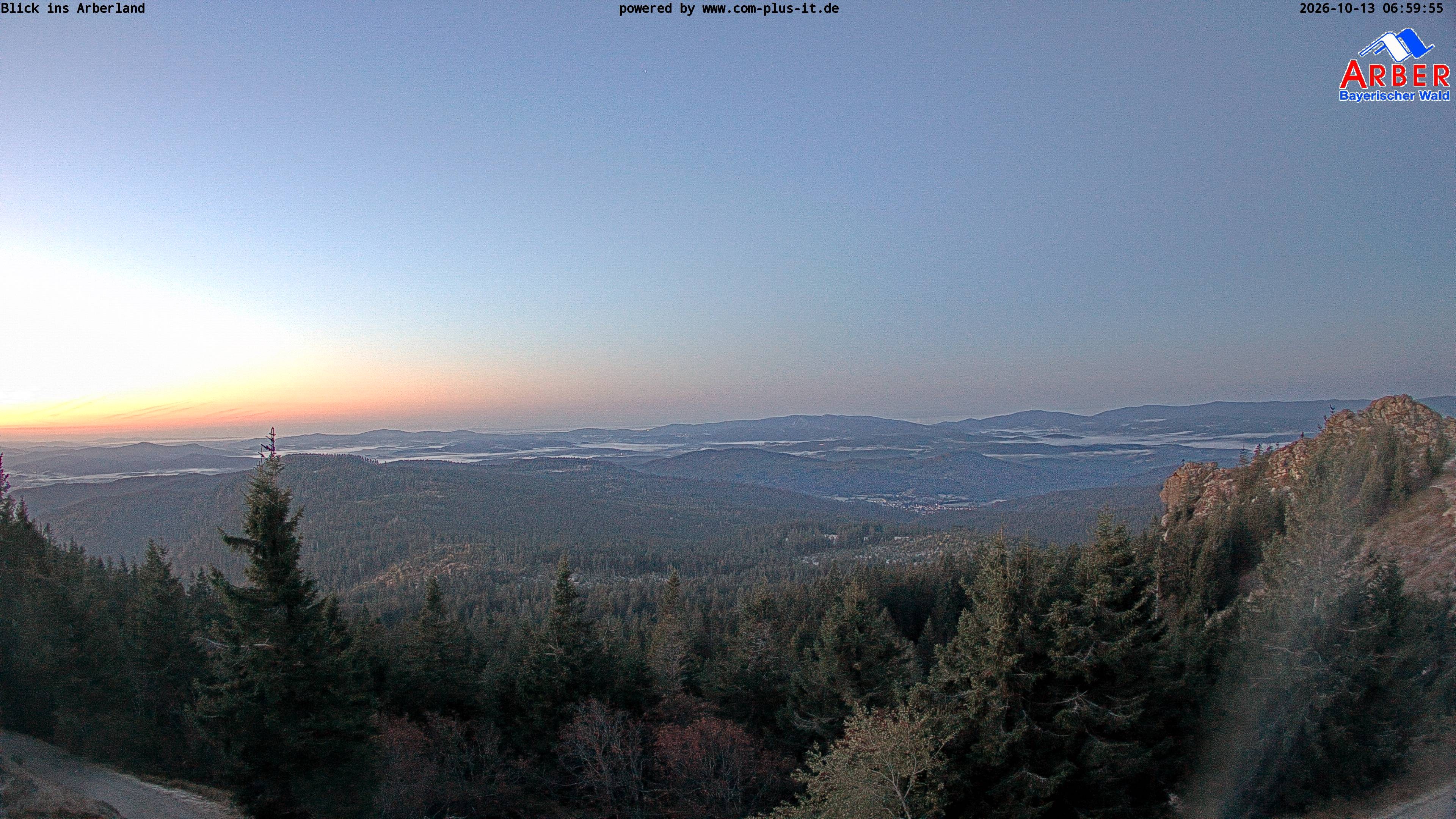 Archived image Webcam Großer Arber mountain