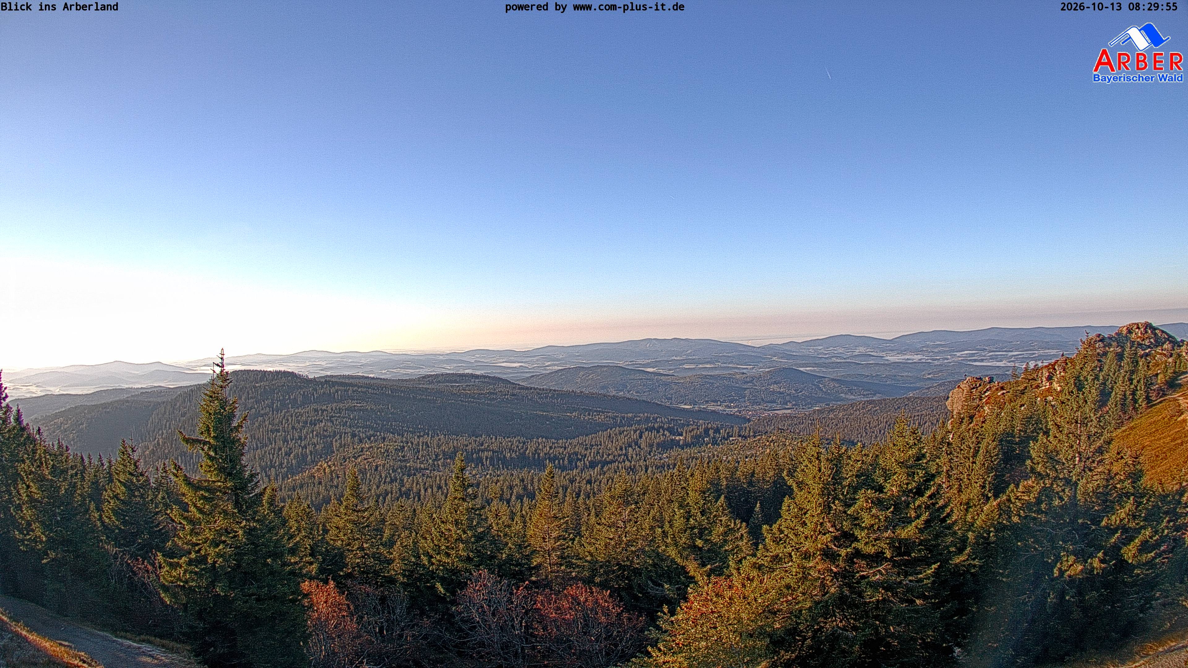 Archived image Webcam Großer Arber mountain